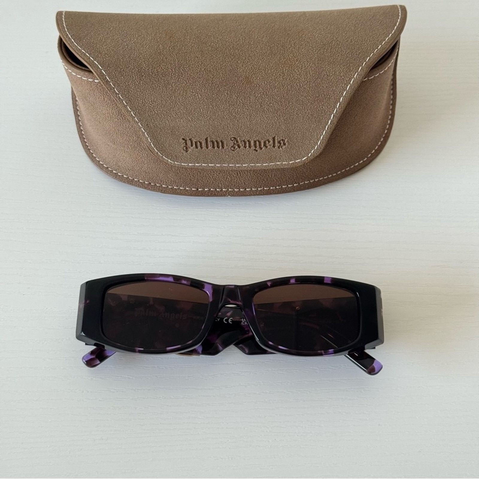 Palm Angels New! Palm Angels Purple Sunglasses, PERI007 3464, Authentic Size ONE SIZE - 7 Thumbnail