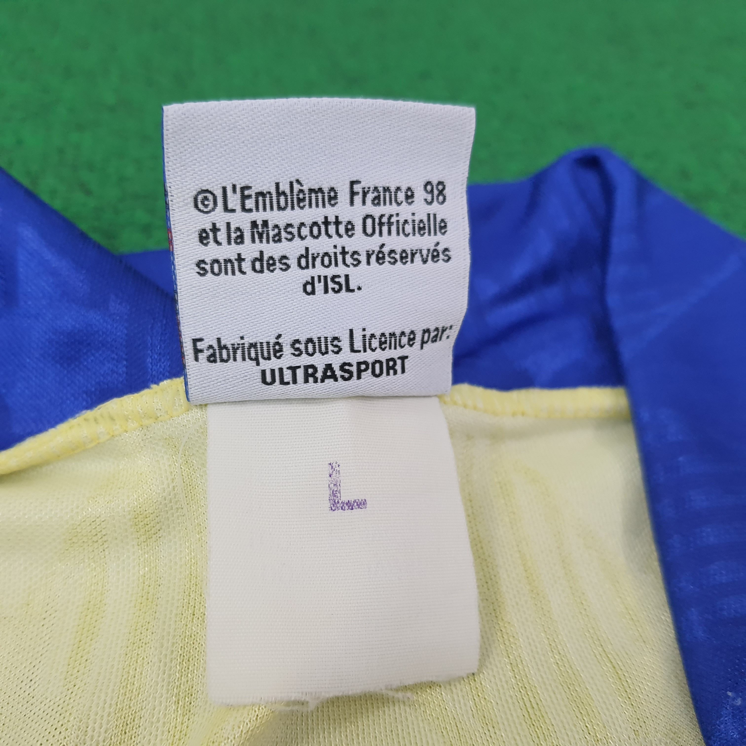 Vintage Vintage Michelin France Coupe Du Monde 1994 Jersey C259N27 Size US L / EU 52-54 / 3 - 7 Thumbnail