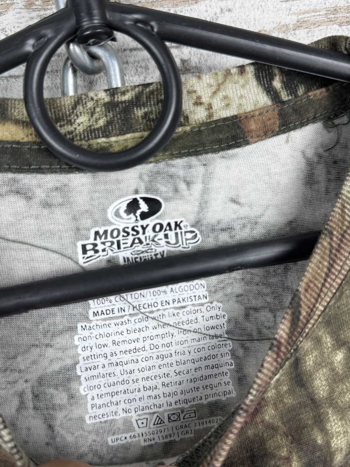Vintage Crazy Vintage Y2K Realtree Camo T-shirt Carhartt Style tee Size US L / EU 52-54 / 3 - 8 Thumbnail