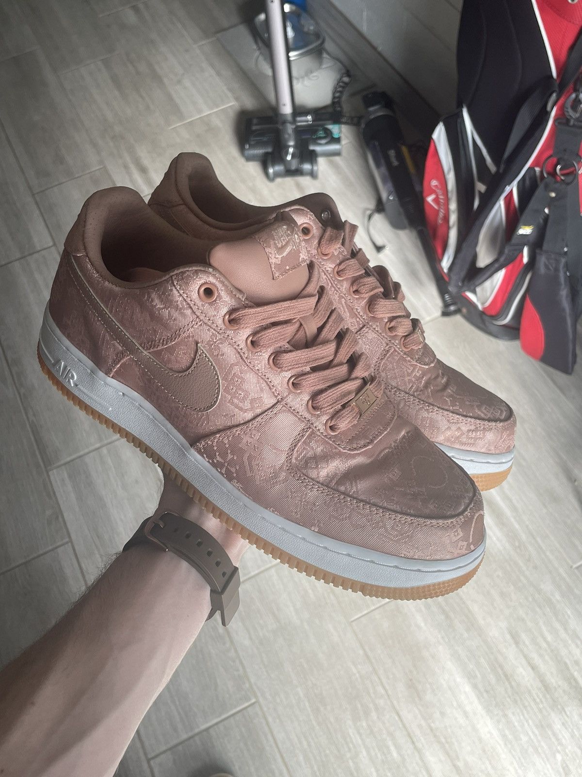 CLOT × Nike Clot Nike Air Force One “Rose Silk” Size US 9 / EU 42 - 1 Thumbnail