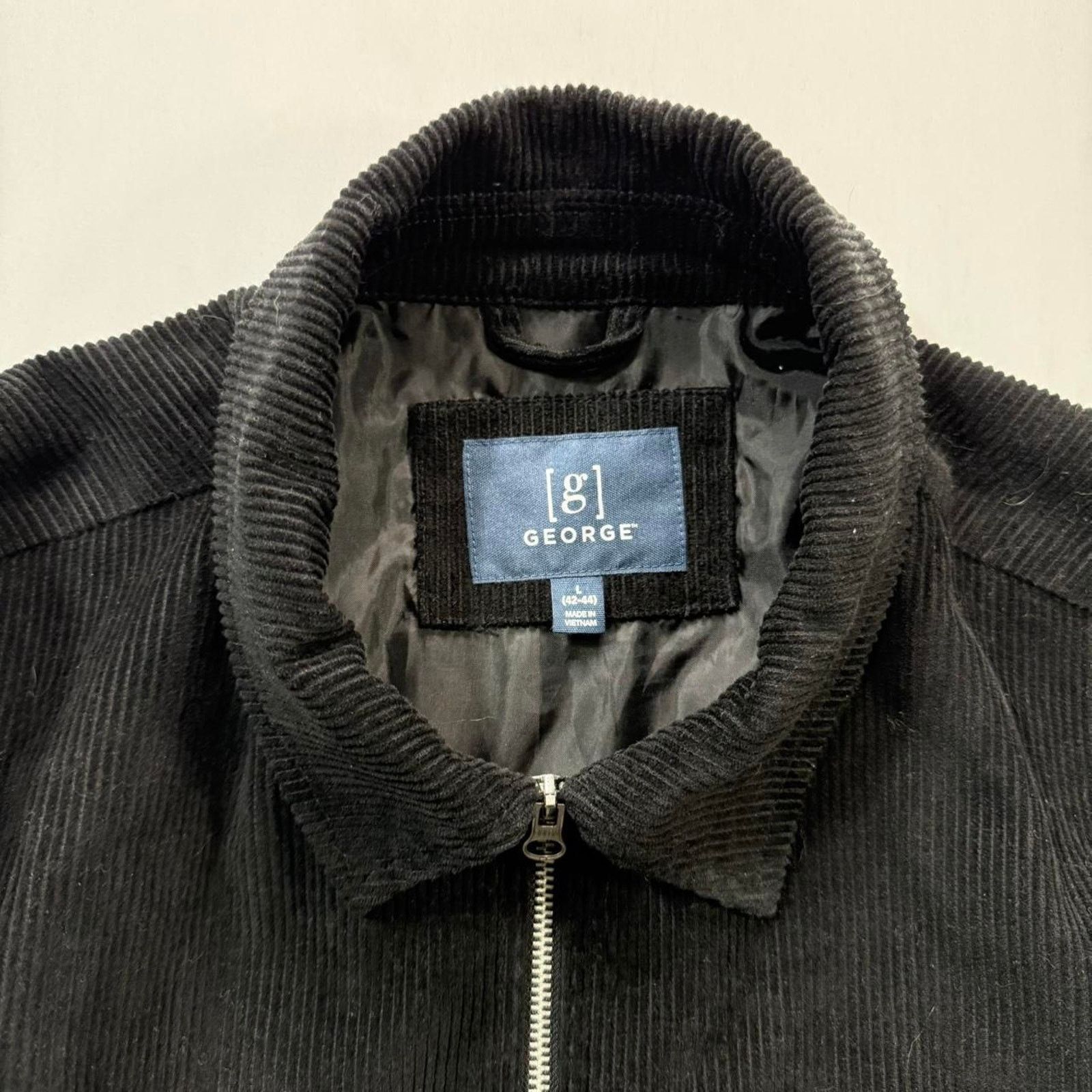 George Target George brand Black corduroy jacket with a grunge vibe Size US L / EU 52-54 / 3 - 2 Thumbnail