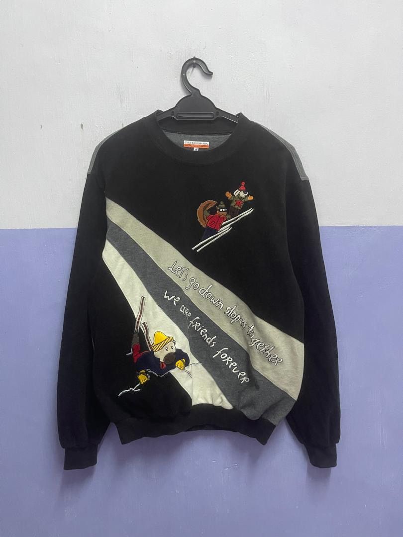 Jean Charles De Castelbajac Rare Vintage Castelbajac Sport Ski Sweatshirt Size US M / EU 48-50 / 2 - 2 Thumbnail