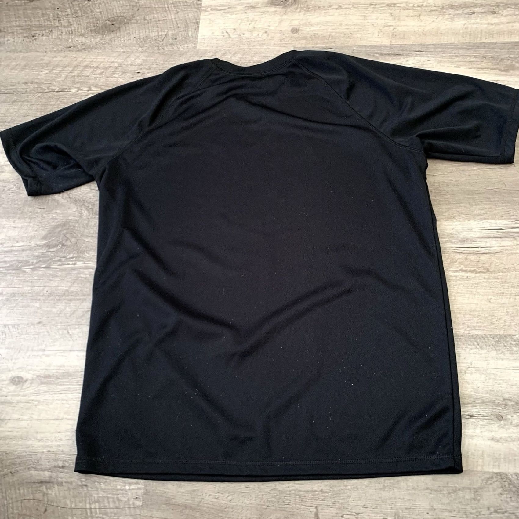Nike Nike Dri-FIT Performance T-Shirt Mens Large Black Swoosh Training Gym Center Size US L / EU 52-54 / 3 - 5 Thumbnail
