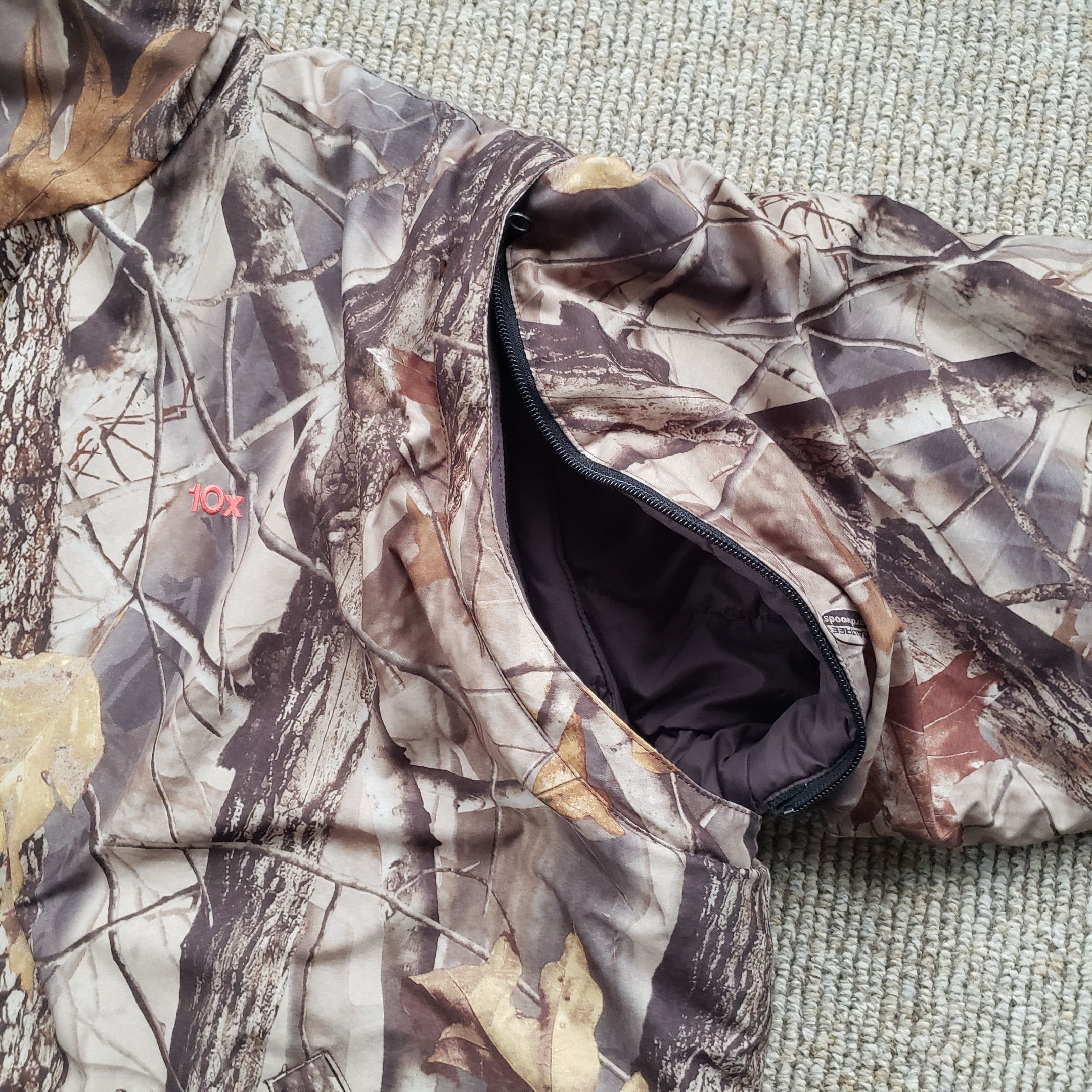 10x reversible coat camo sale size Large