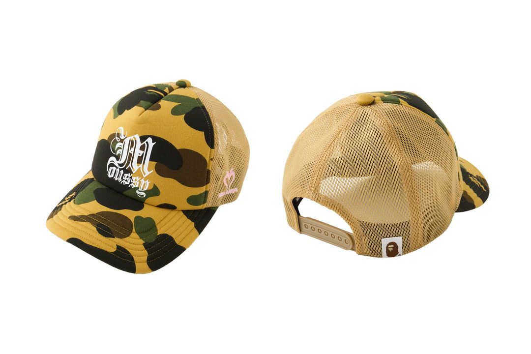 Bape BAPE x Moussy 1st Camo Yellow Mesh Cap / Ball Cap Size ONE SIZE - 2 Thumbnail