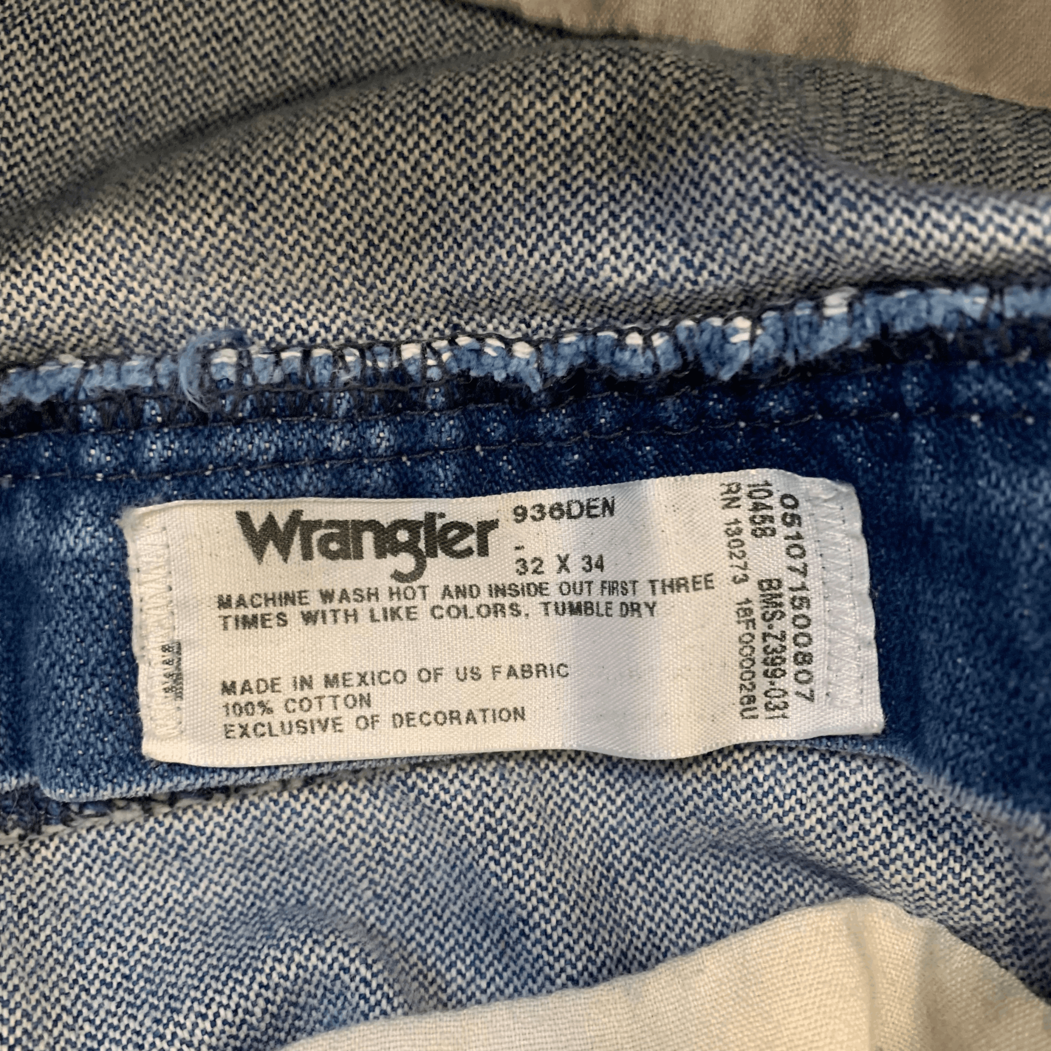 Wrangler Wrangler Rugged Distressed Relaxed Fit Jeans | 32x34 Size US 32 / EU 48 - 3 Thumbnail