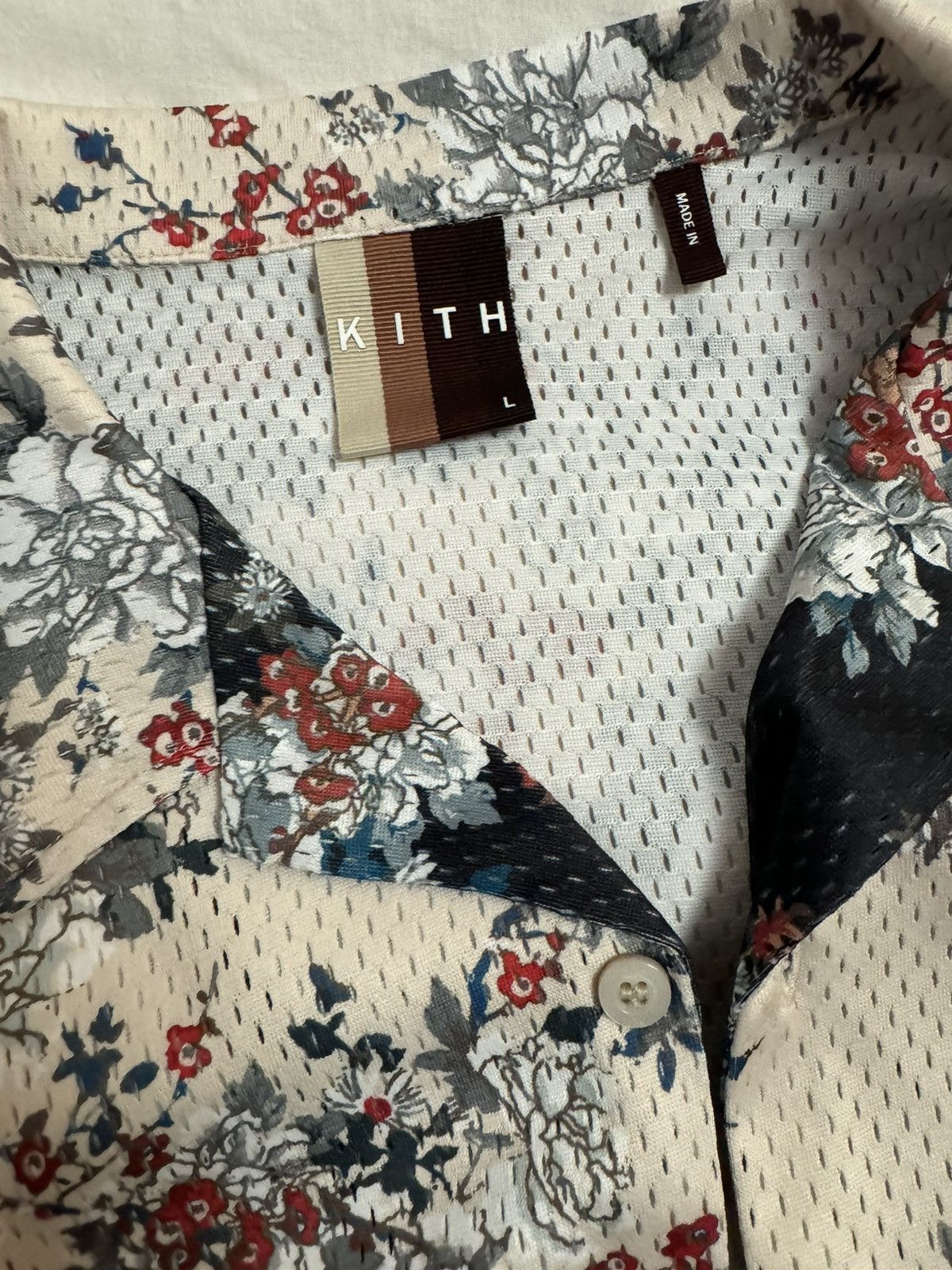Kith Kith Floral Panel Camp Shirt Size US L / EU 52-54 / 3 - 2 Thumbnail