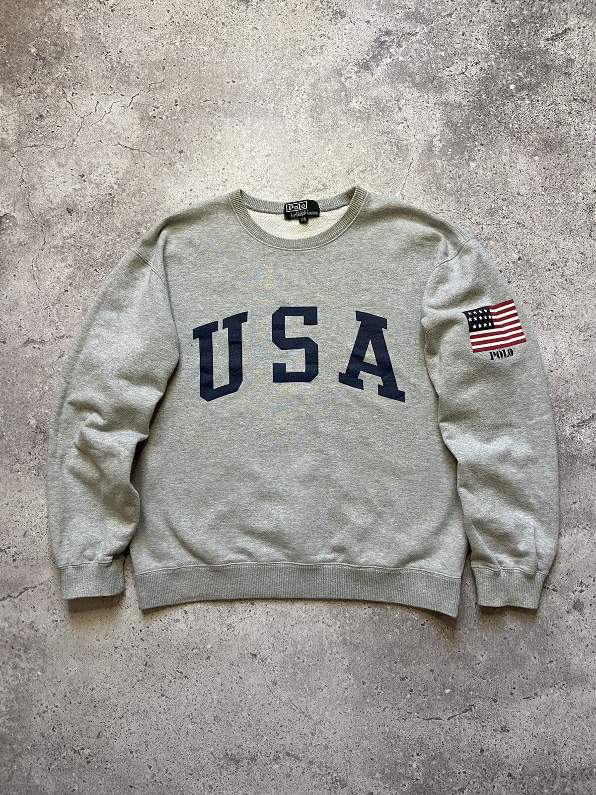 Polo Ralph Lauren Polo Ralph Lauren USA Sweatshirt JAPAN Size US XXS / EU 40 - 1 Thumbnail