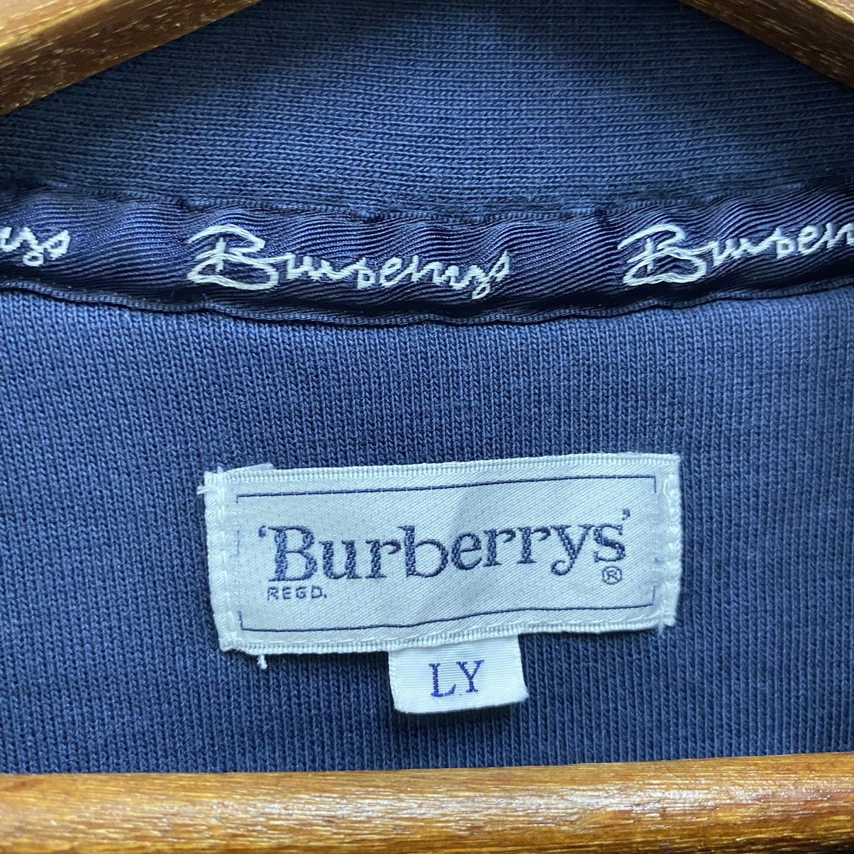 Burberry Vintage Burberrys of London Quarter Zip Sweatshirt Big Logo Size US L / EU 52-54 / 3 - 16 Thumbnail