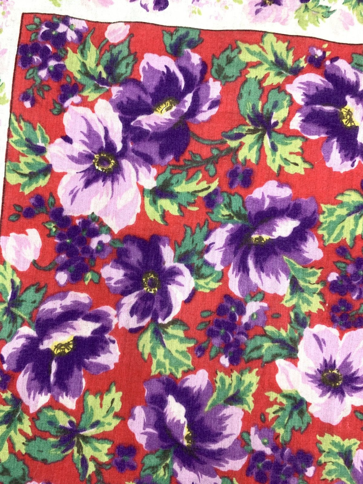 Kenzo × Vintage Vintage Kenzo Handkerchief Scarf Neckerchief - HKA997 Size ONE SIZE - 7 Thumbnail