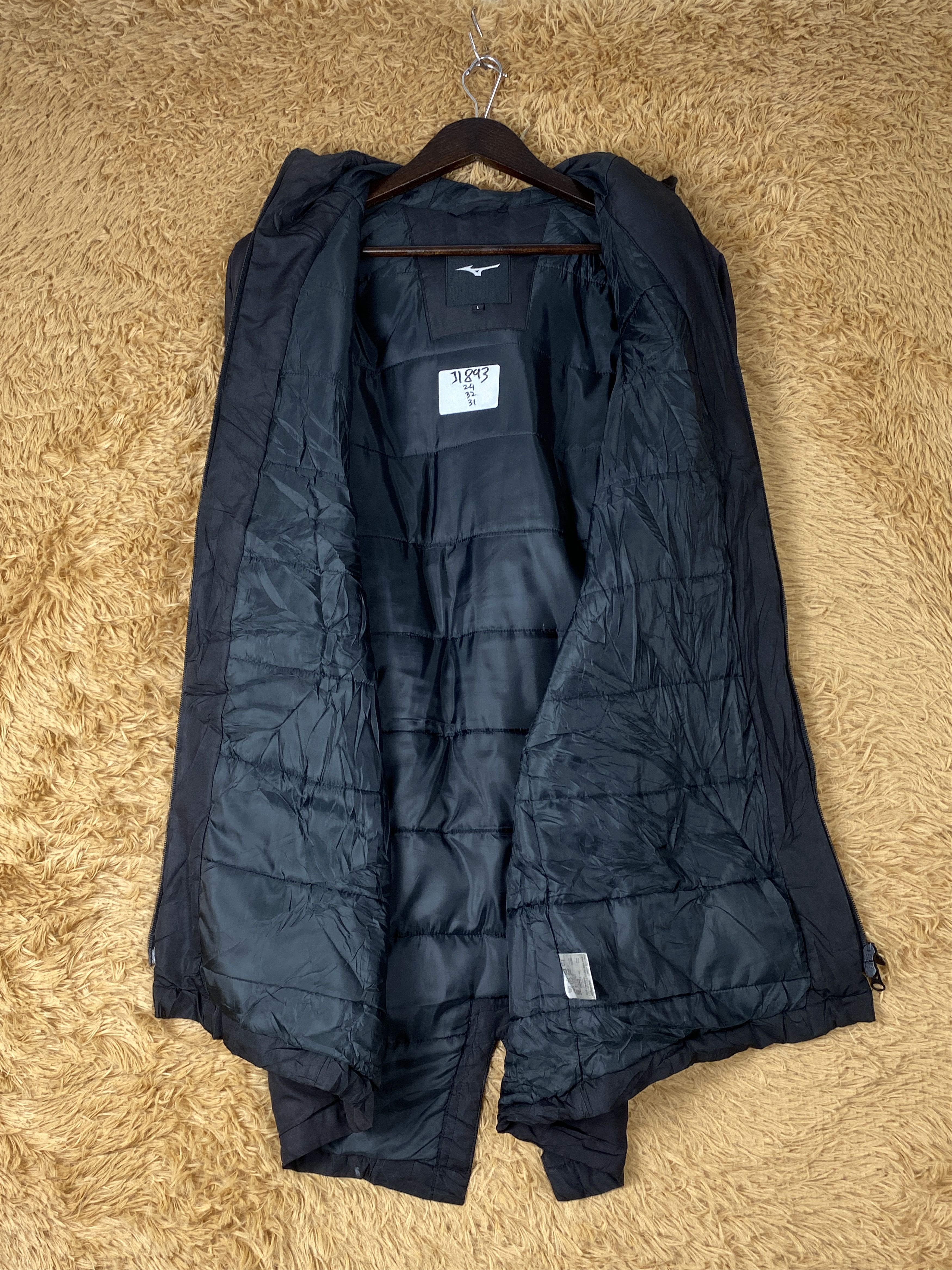 Mizuno Vintage Mizuno Hoodie Long Jacket J1893 Size US M / EU 48-50 / 2 - 10 Thumbnail