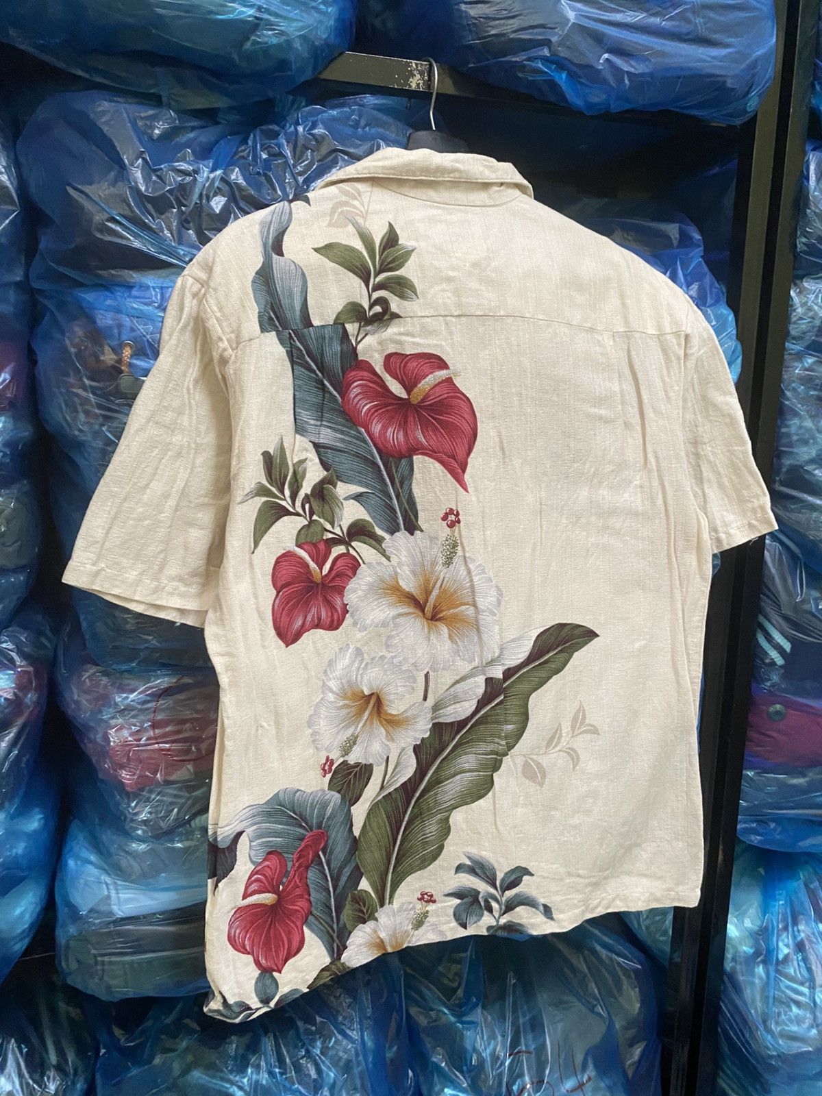 IOLANI Vintage Iolani Made in Hawaii Floral Aloha Shirt 100% Cotton Size US S / EU 44-46 / 1 - 11 Thumbnail