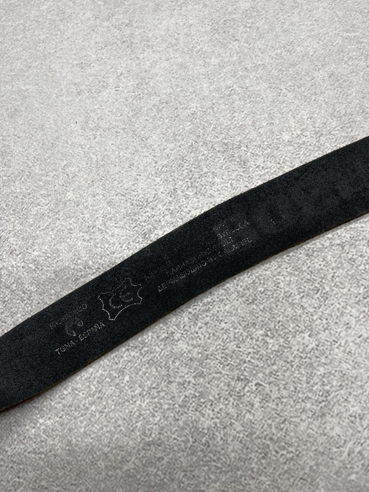 Hugo Boss Vintage Hugo Boss by Calapiel Leather Belt Size ONE SIZE - 6 Thumbnail