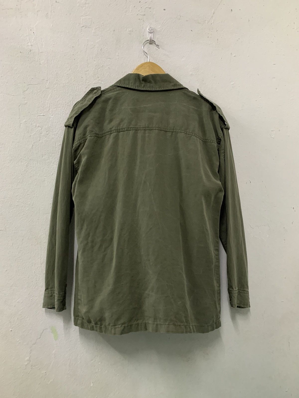 Japanese Brand SLY Military Vintage Style Jacket F-1 Size M / US 6-8 / IT 42-44 - 2 Thumbnail