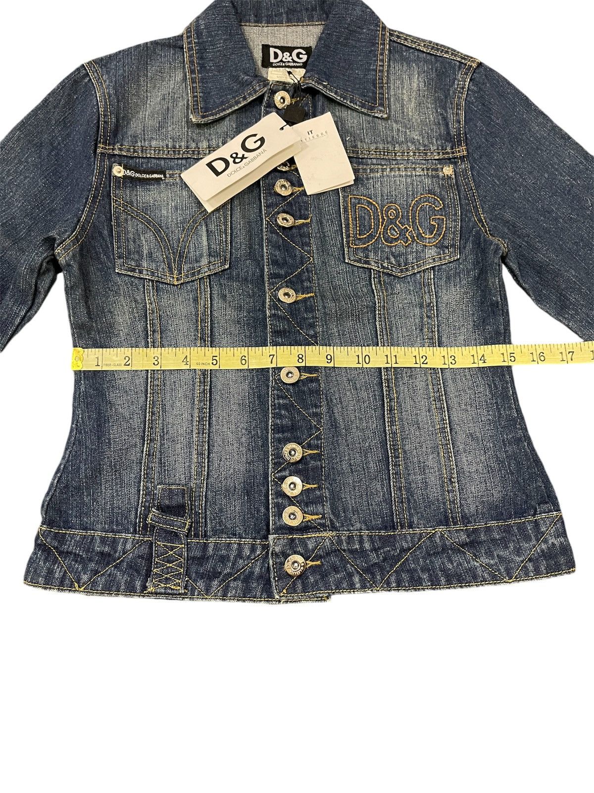 Dolce & Gabbana Deadstock Dolce & Gabbana Ten Button Denim Made in Italy Size M / US 6-8 / IT 42-44 - 11 Thumbnail
