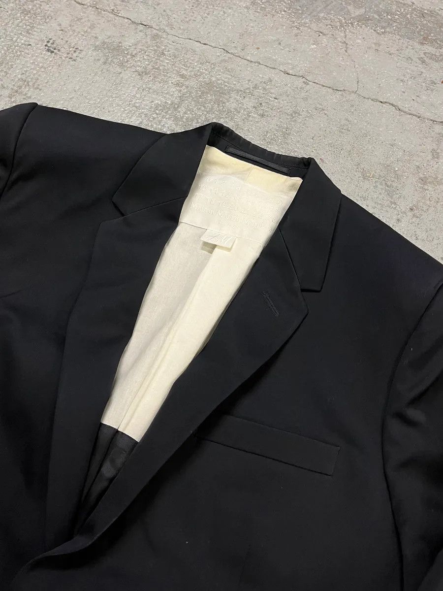 Maison Margiela 2012 Maison Margiela H&M Black Modern Blazer Jacket Size US S / EU 44-46 / 1 - 5 Thumbnail