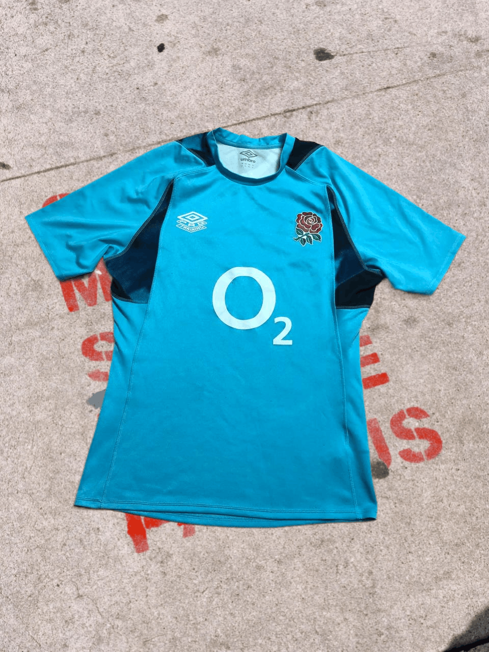 UMBRO ENGLAND RUGBY UNION Training shirt jersey