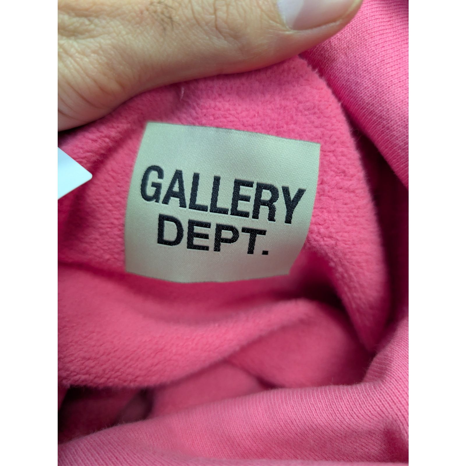 Gallery Dept. o1rshd1 Sweater Dept Logo Hoodie in Flo Pink Size US XXL / EU 58 / 5 - 20 Thumbnail