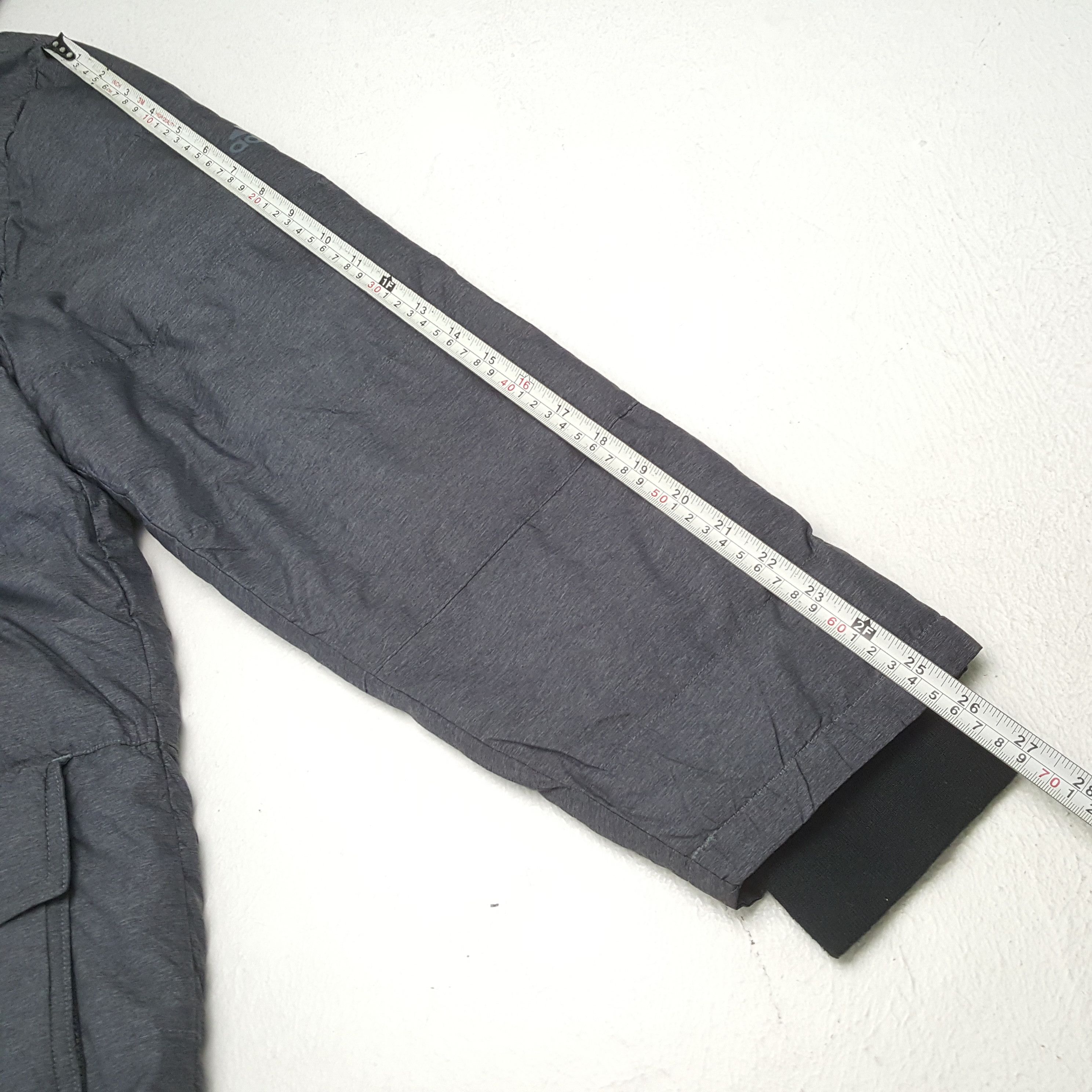 Adidas × Vintage ADIDAS X YOHJI YAMAMOTO Custom Art Puffer Jacket Size US M / EU 48-50 / 2 - 6 Thumbnail