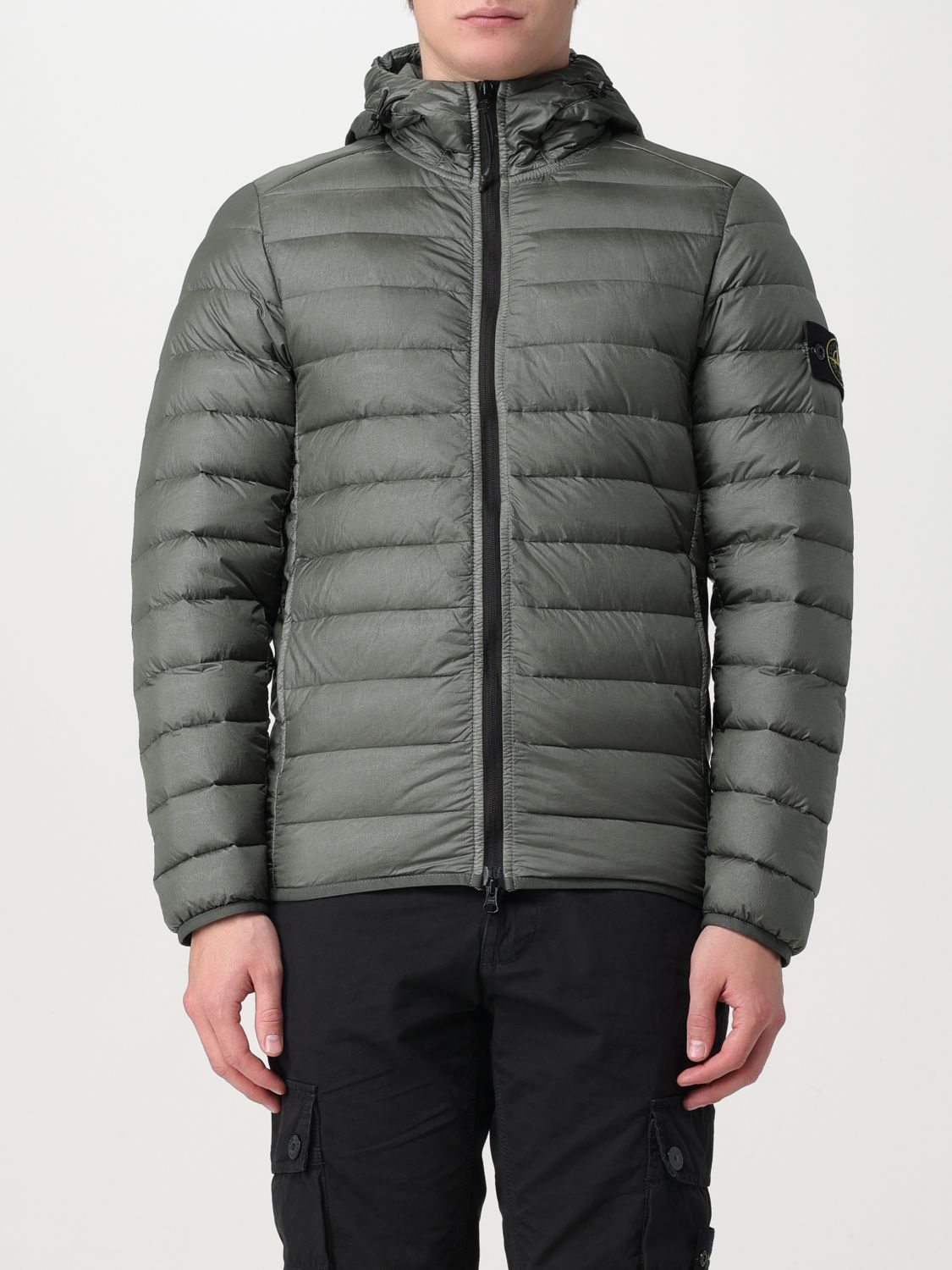 image of Stone Island Jacket Men Military (Size 2XL)