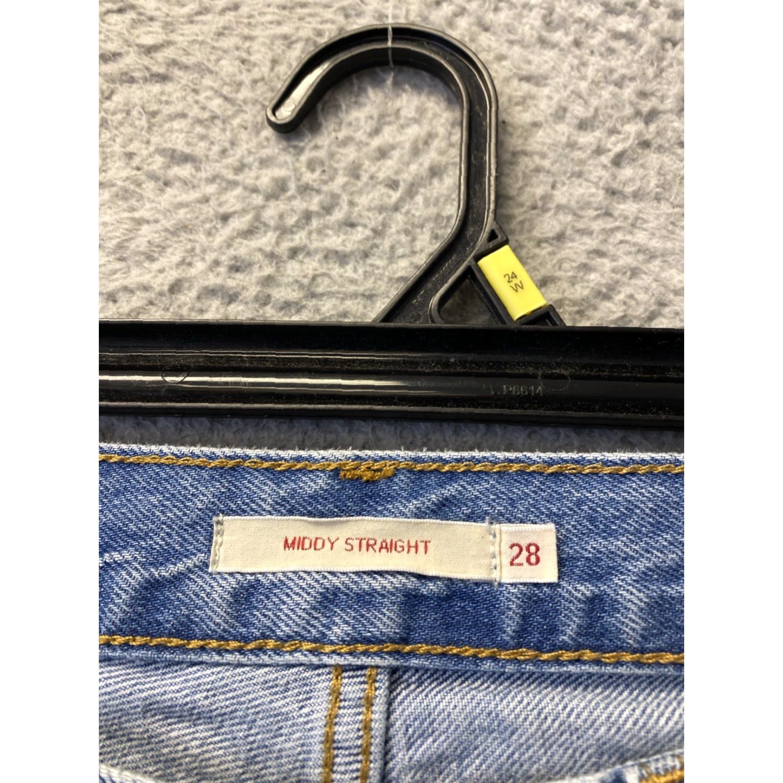 Levi's Levi's Jeans Slim 28x31.5 Regular Light Wash Blue Denim 500 Series 511 Mens Slim Fit Zipper Closure Size US 28 / EU 44 - 3 Thumbnail