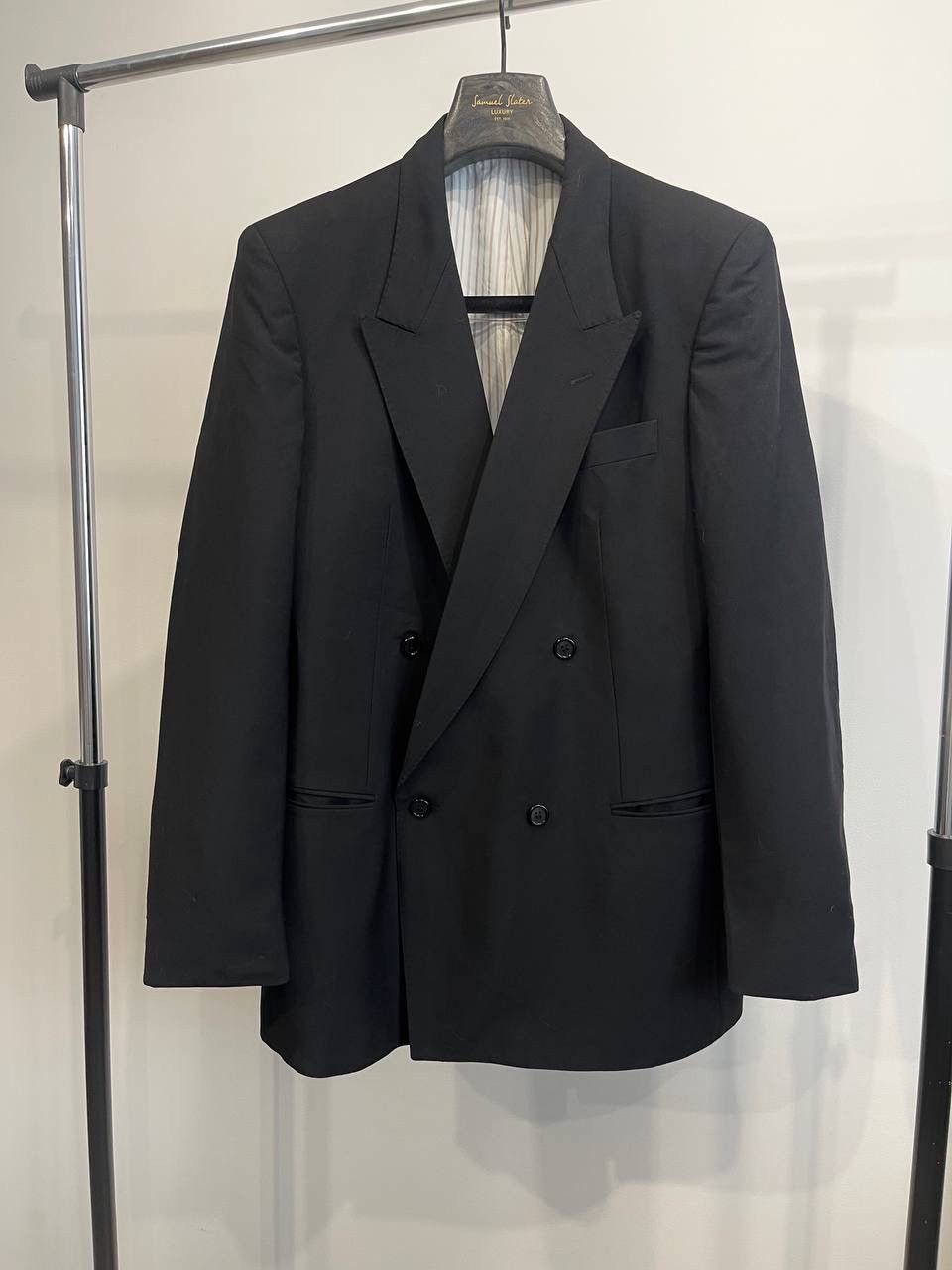 Vitale Barberis Canonico Vitale Barberis Canonico Double-Breasted Blazer Jacket 40R Size 42R - 1 Thumbnail