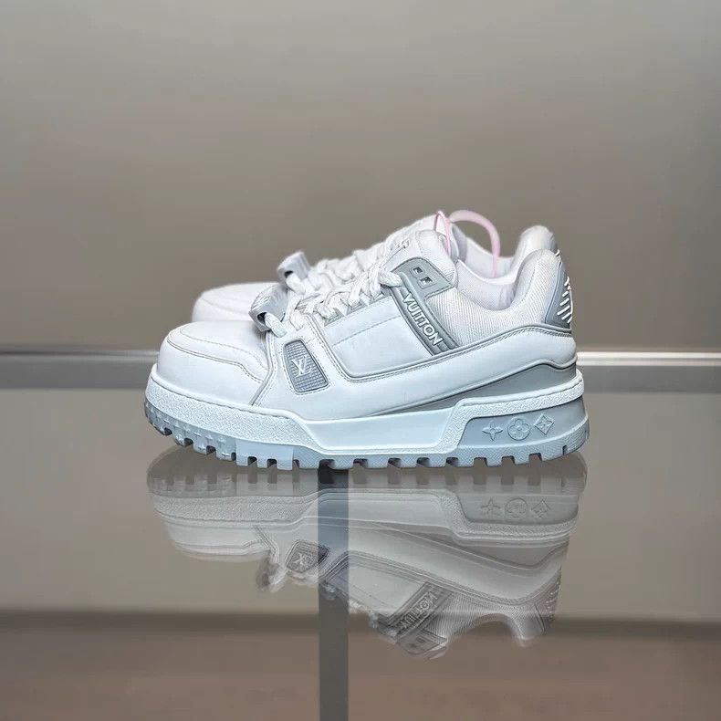 Louis Vuitton Trainer Maxi Grey Fat Ding shoes