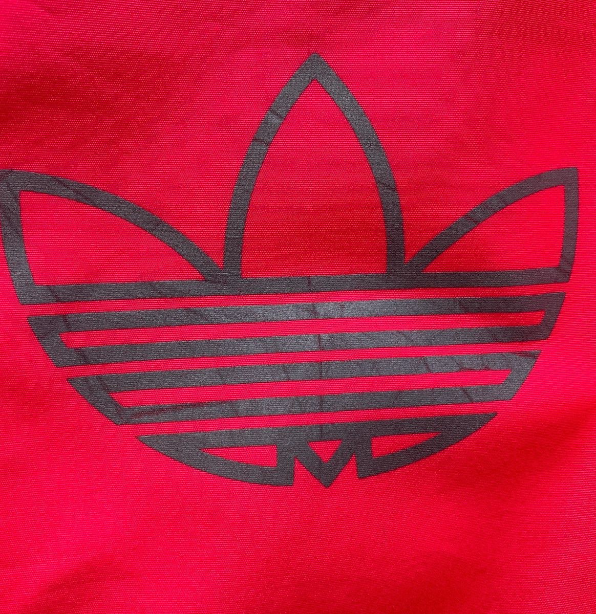 Vintage Vintage 90s Adidas Windbreaker Jacket Lining Fleece Size US L / EU 52-54 / 3 - 11 Thumbnail