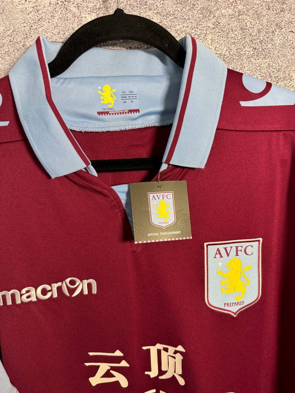 Macron × Vintage NWT Aston Villa 2012/13 Macron Soccer Jersey Size US XL / EU 56 / 4 - 11 Thumbnail