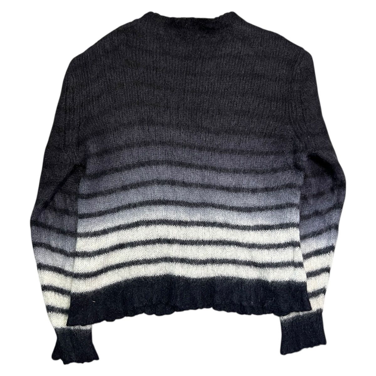 Marni MARNI 2016AW Ombre Mohair Horizontal Stripe Knit Sweater Size US L / EU 52-54 / 3 - 7 Thumbnail