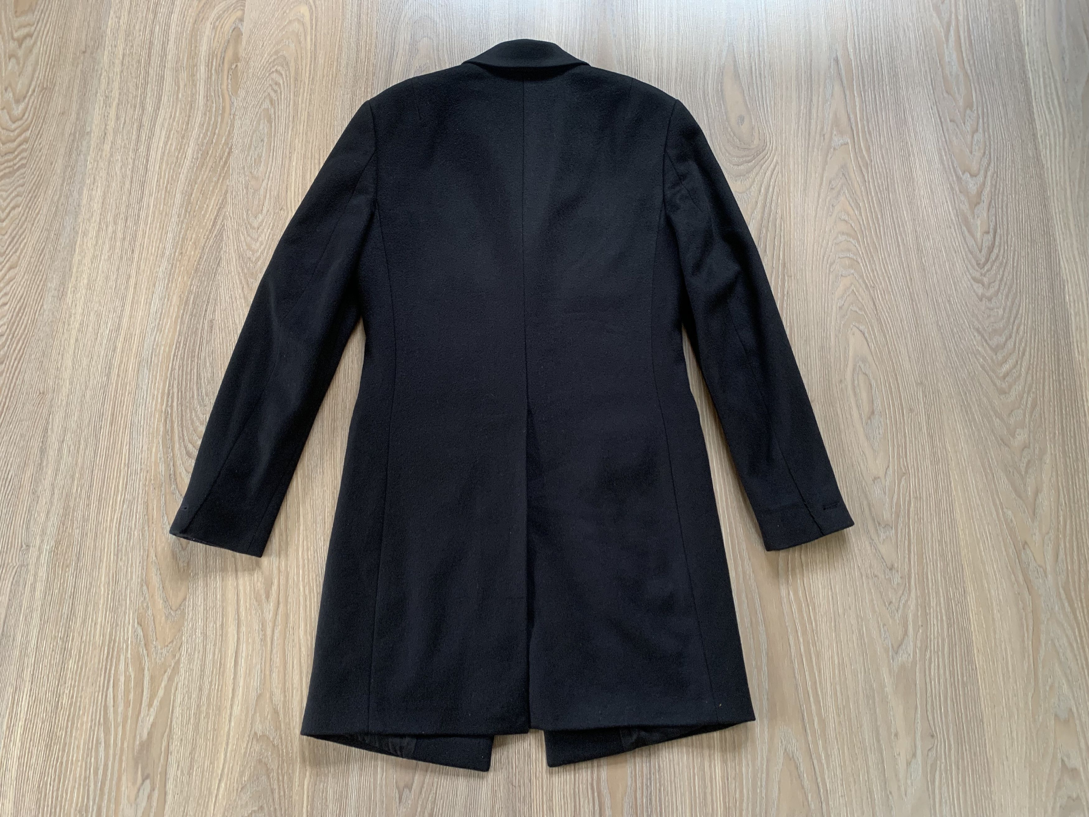 Allsaints Allsaints Fido Coat Black Wool Blend Overcoat Size US XS / EU 42 / 0 - 4 Thumbnail