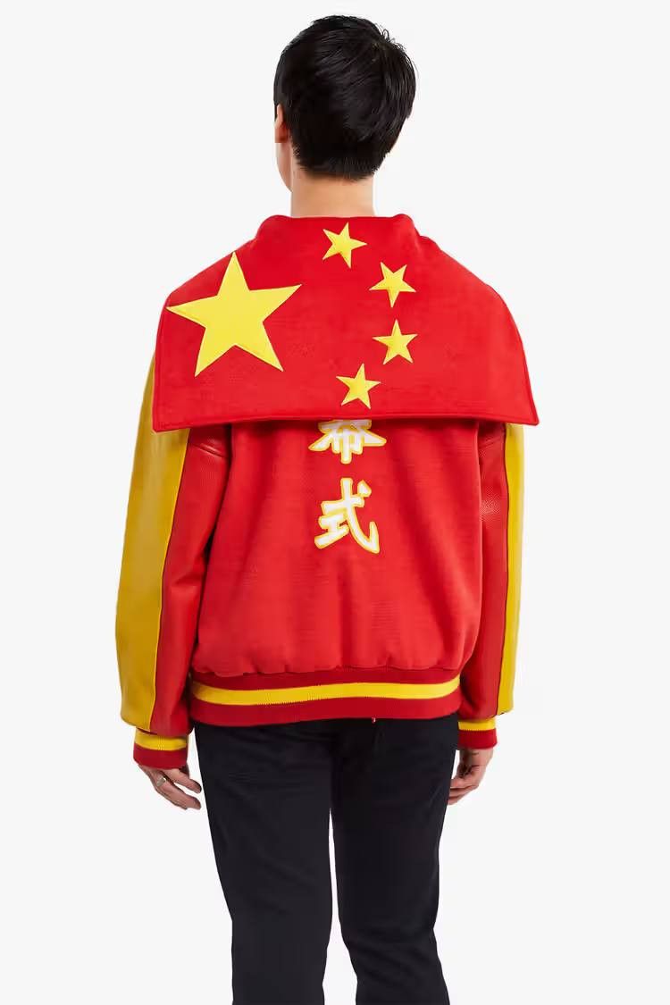 Opening Ceremony Opening Ceremony China Global Varsity Leather Jacket Size US S / EU 44-46 / 1 - 2 Thumbnail