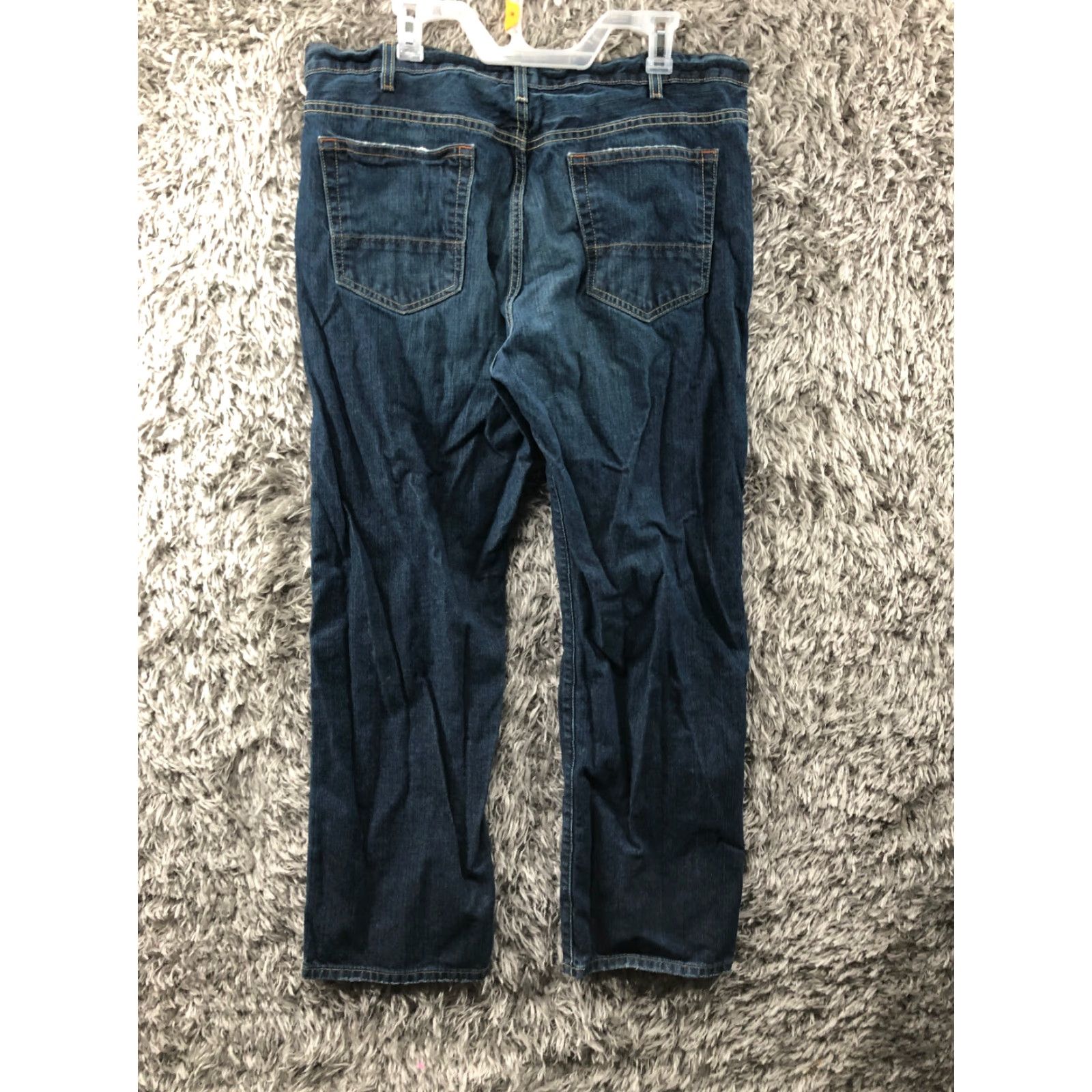 Old Navy Old Navy Jeans Mens 38x32 Straight Leg Dark Wash Blue Denim Size US 38 / EU 54 - 5 Thumbnail