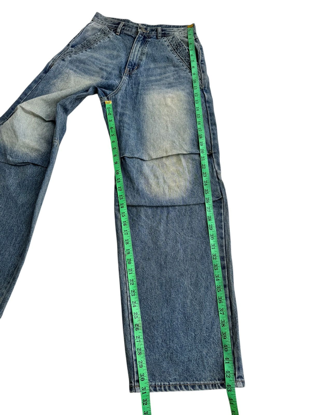 JNCO × Wu-Tang Clan Vintage DNSR Japanese Brand Hip Hop Baggy Jeans Size US 30 / EU 46 - 14 Thumbnail