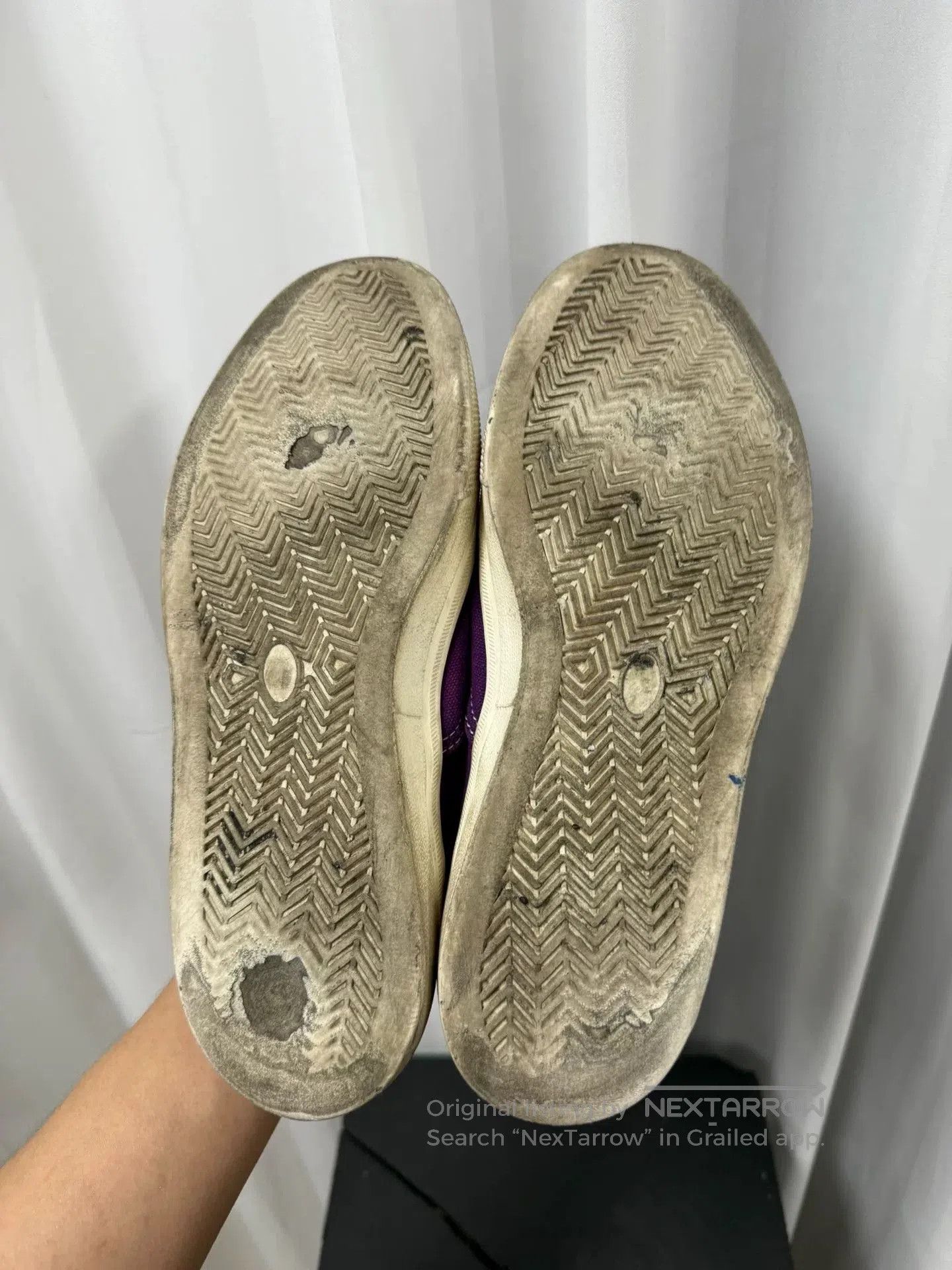 Comme des Garcons comme des garcons purple hole sneakers. Size US 8.5 / EU 41-42 - 5 Thumbnail
