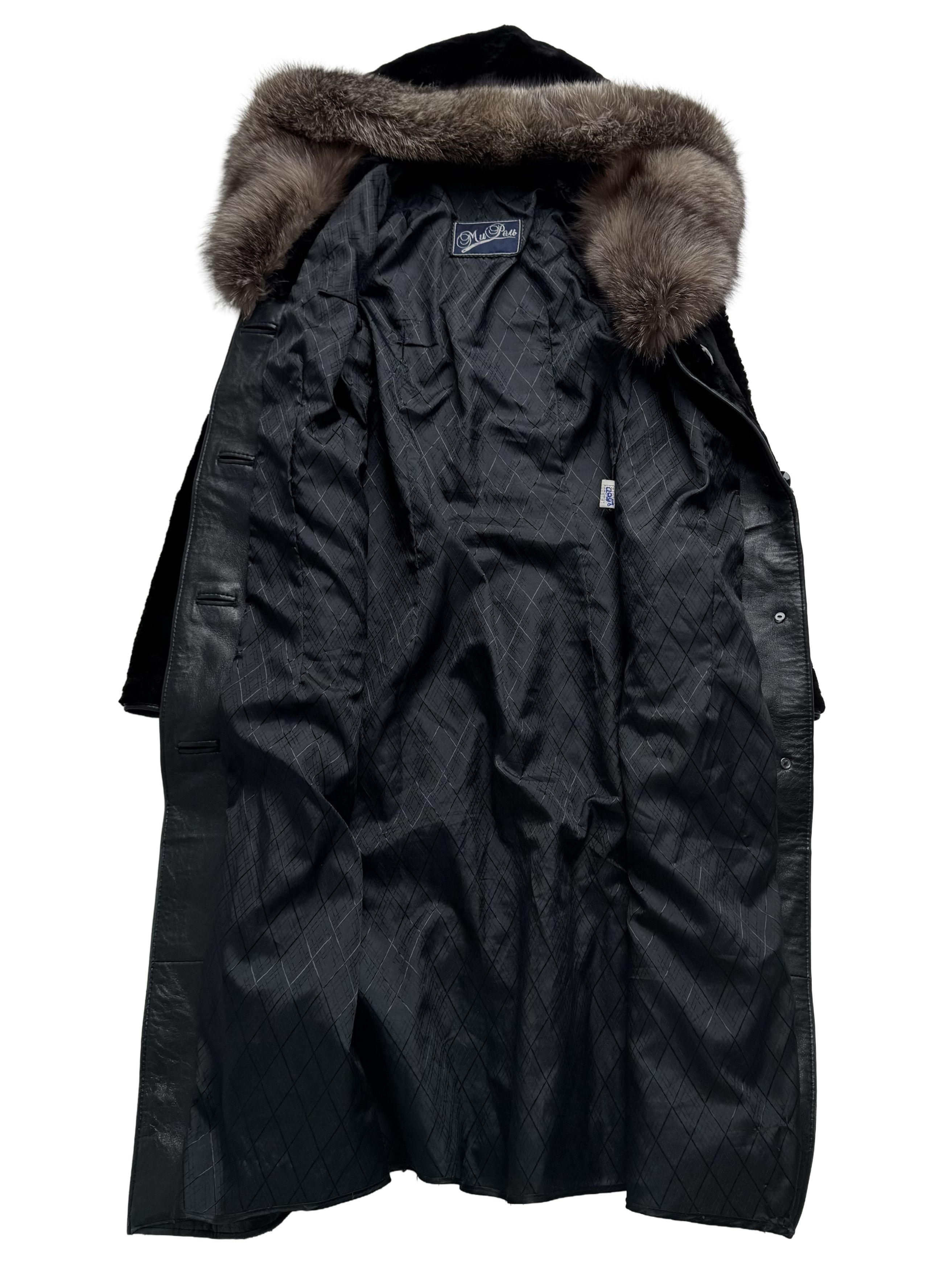 Vintage Vintage Real Sheepskin Hooded Coat Size S / US 4 / IT 40 - 12 Thumbnail