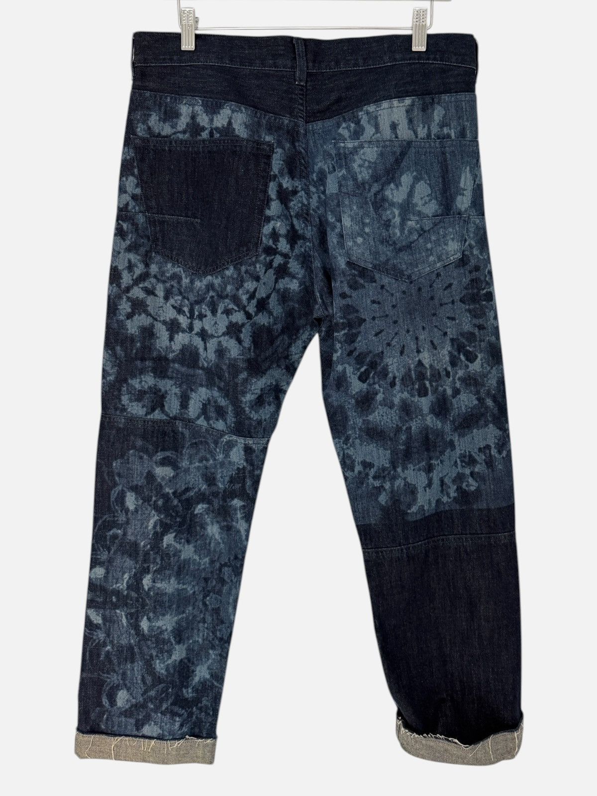 Dior Dior Kaleidoscope Tie-Dye Patchwork Denim Jeans Size 28" / US 6 / IT 42 - 4 Thumbnail
