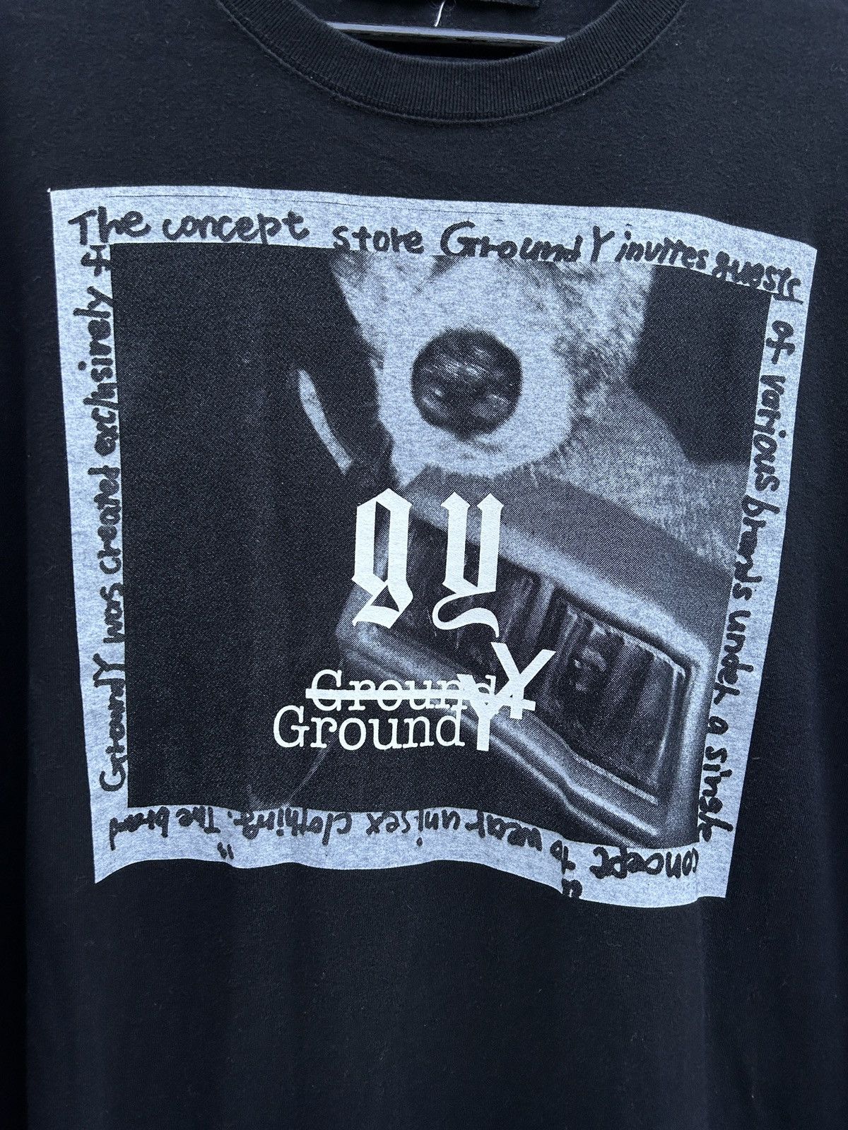 Ground Y Yohji Yamamoto 18AW GroundY Eye Long Sleeve T-Shirt Size US XL / EU 56 / 4 - 2 Thumbnail