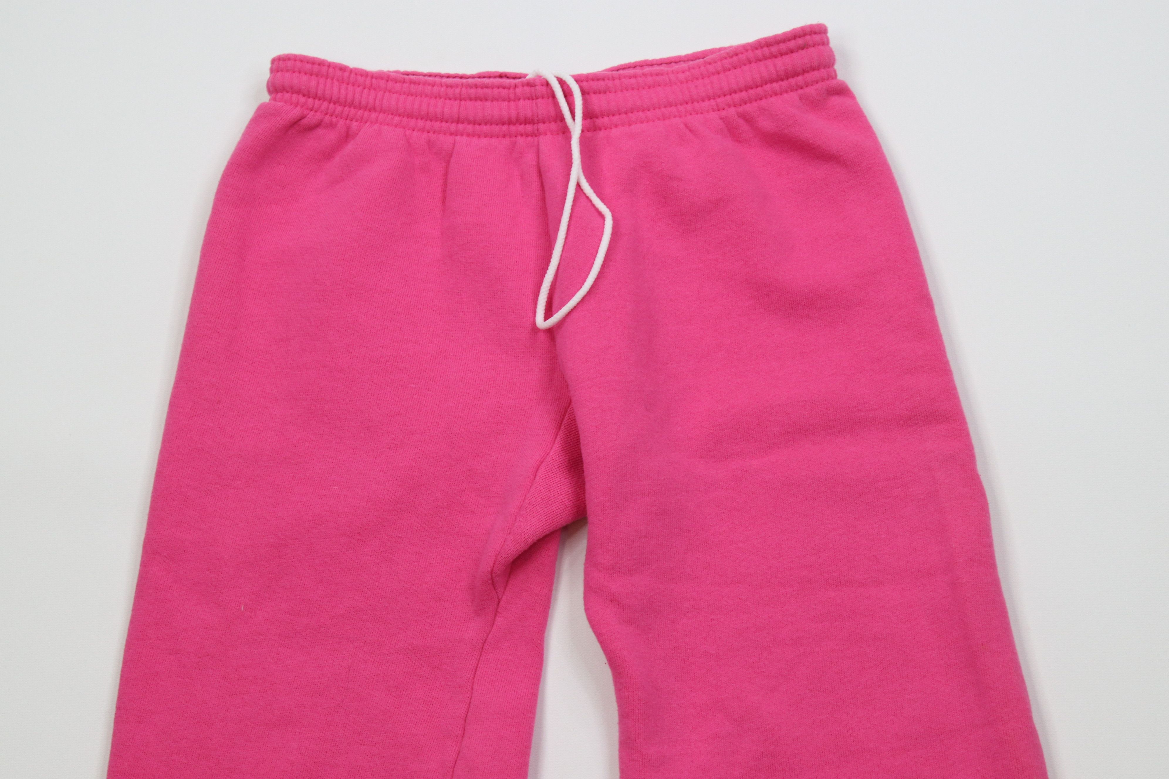Vintage Vintage 70s 80s Streetwear Sweatpants Joggers Pink USA Size 25" / US 0 / IT 36 - 2 Thumbnail