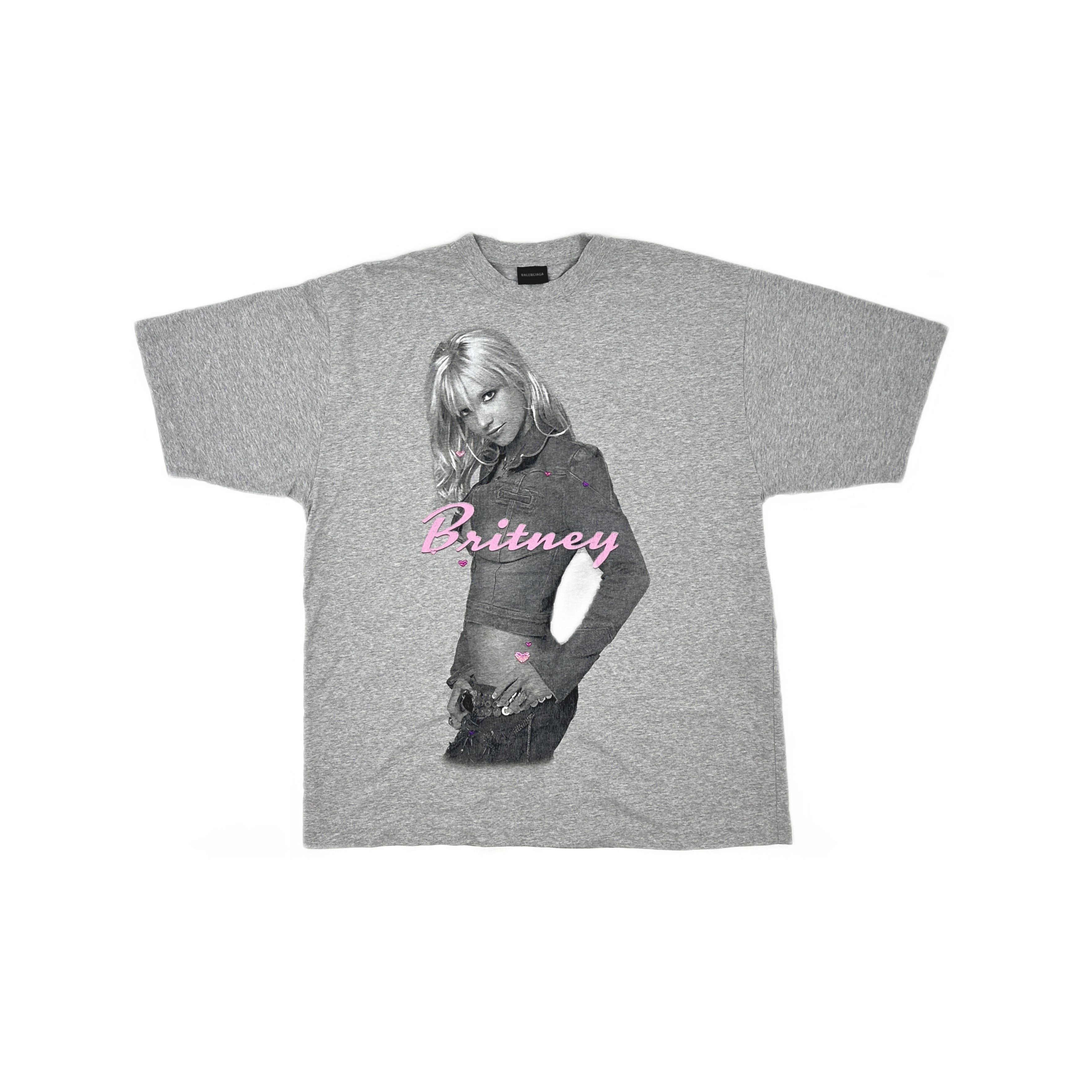 Balenciaga Balenciaga Britney Spears Graphic Short Sleeve T-Shirt