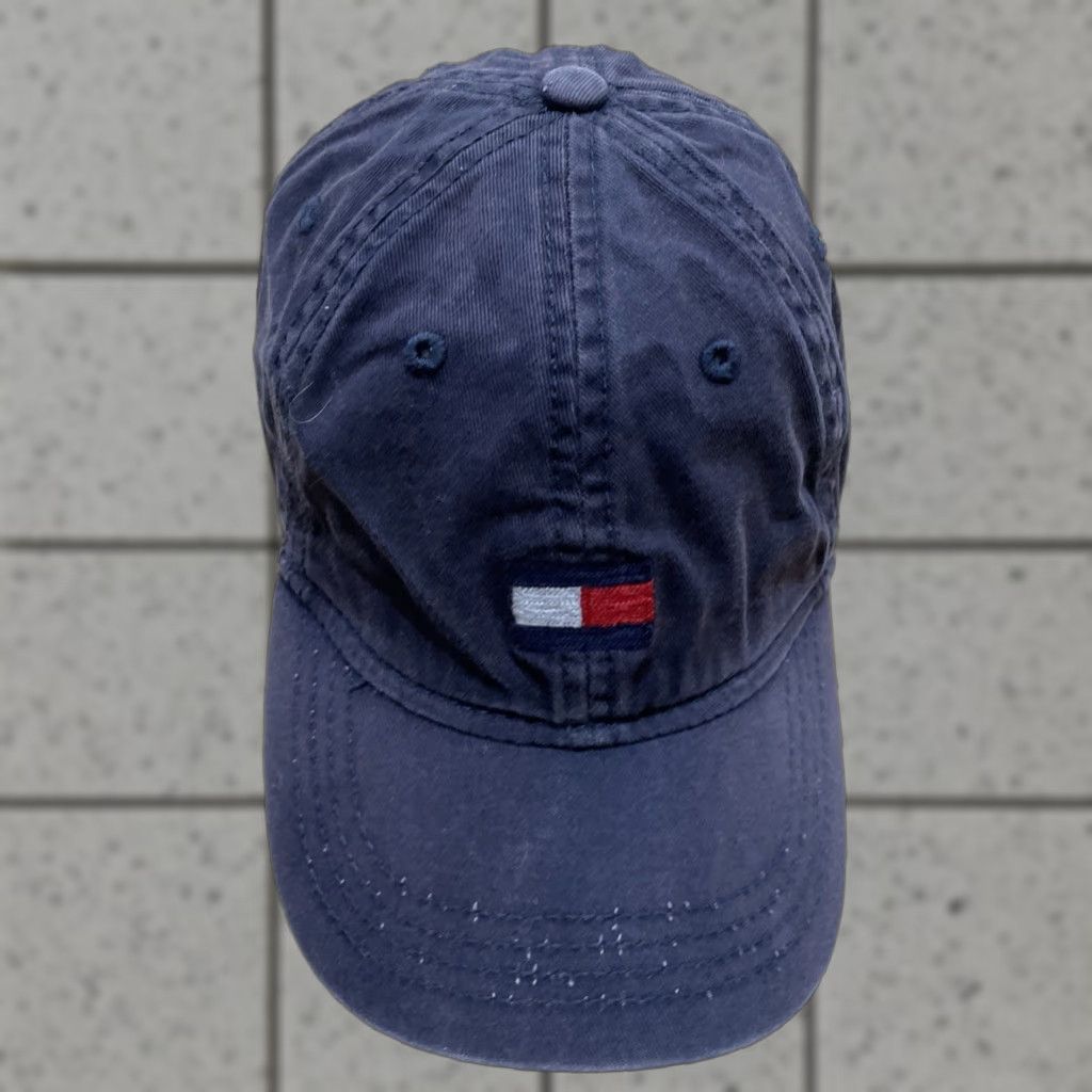 Tommy Hilfiger Tommy Hilfiger Hat Adult OS Blue Red White Logo Panel Adjustable Cap Streetwear Size ONE SIZE - 1 Thumbnail