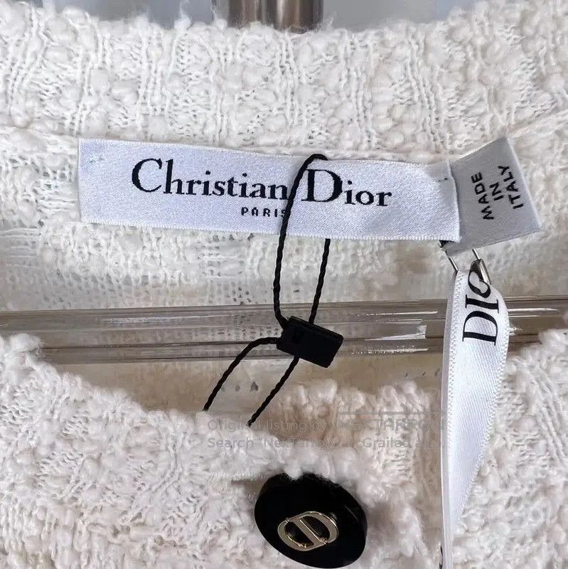 Dior Dior White Women's Knit Sweater . Size L / US 10 / IT 46 - 5 Thumbnail