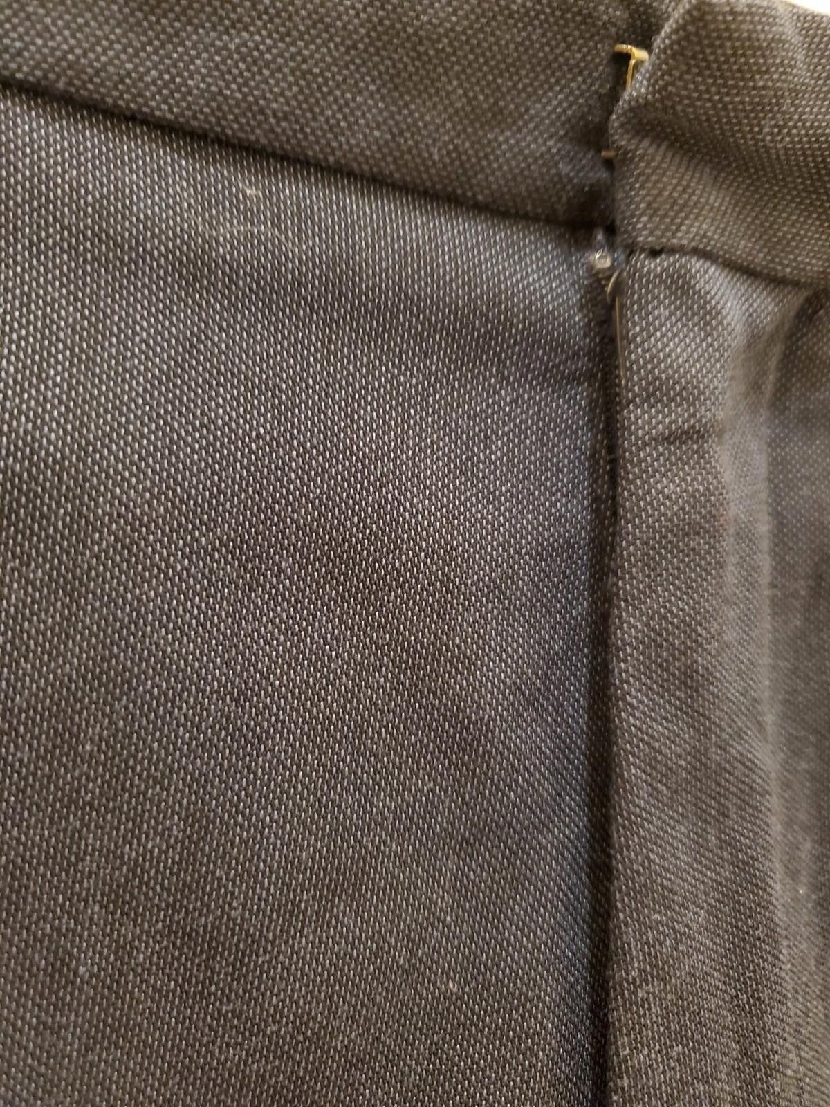 Calvin Klein Calvin Klein Men's Size 34x30 Gray Chino Straight Mid Rise Size US 34 / EU 50 - 2 Thumbnail