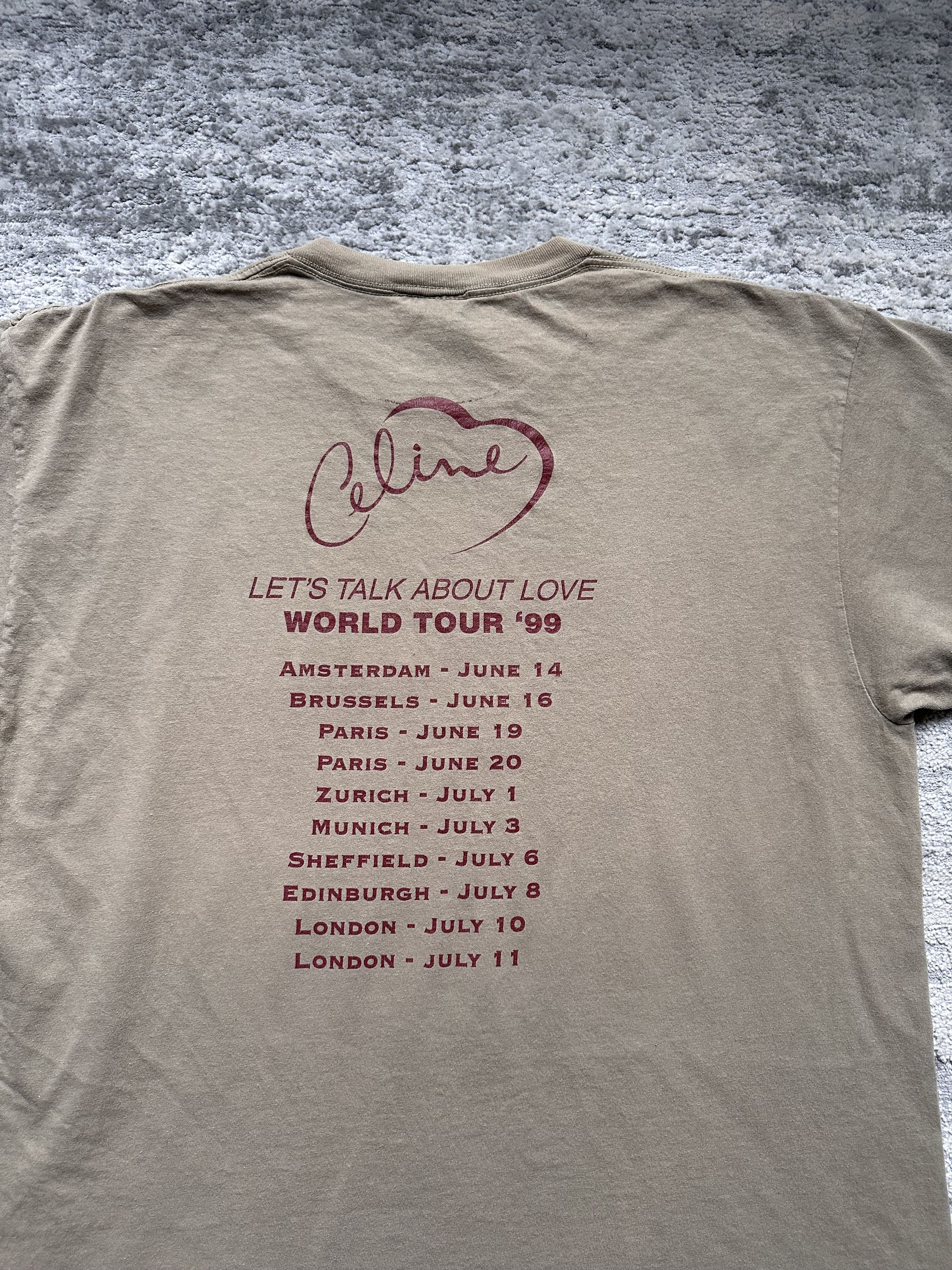 Vintage Celine Dion t shirt Size US XL / EU 56 / 4 - 5 Thumbnail
