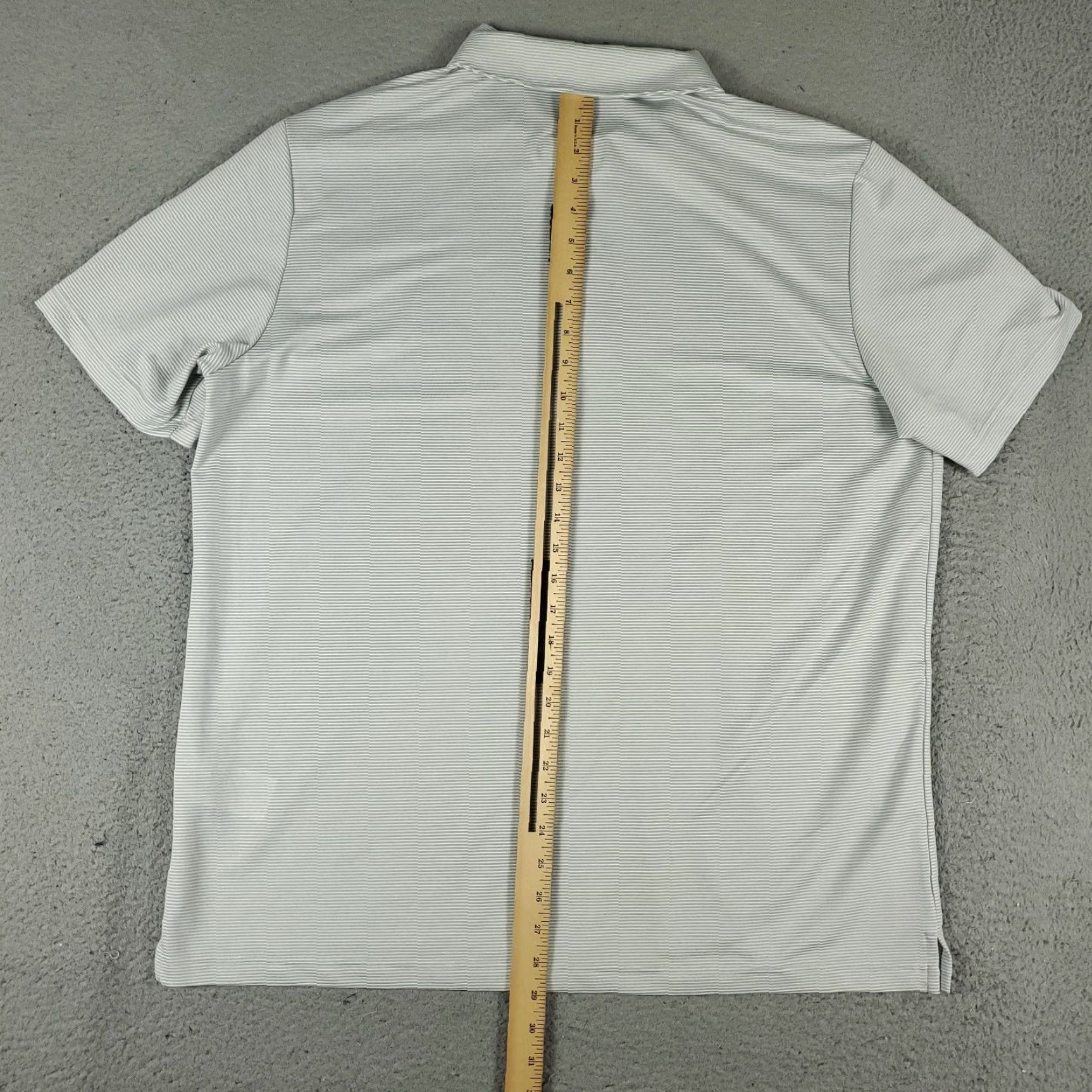 Adidas Adidas Polo Shirt Mens Size XL Gray Striped Casual Golf Short Sleeve Polo Shirt Adidas Mens XL Gray Striped Casual Golf Short Sleeve Size US XL / EU 56 / 4 - 4 Thumbnail