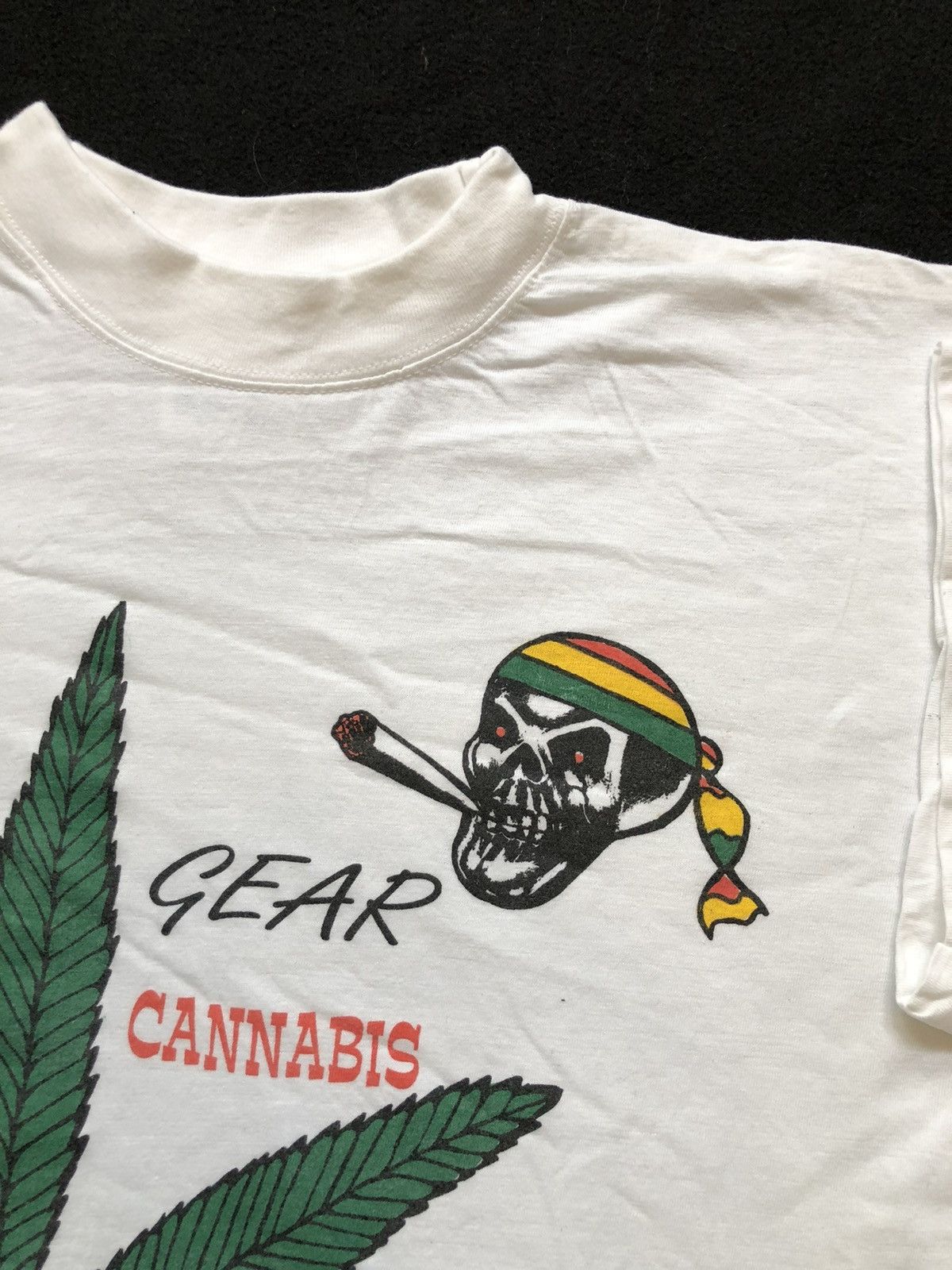 Vintage Tshirt Weed Gear Mary Jane Cannabis Rolle Me Vintage 90’s Size US XXL / EU 58 / 5 - 4 Thumbnail