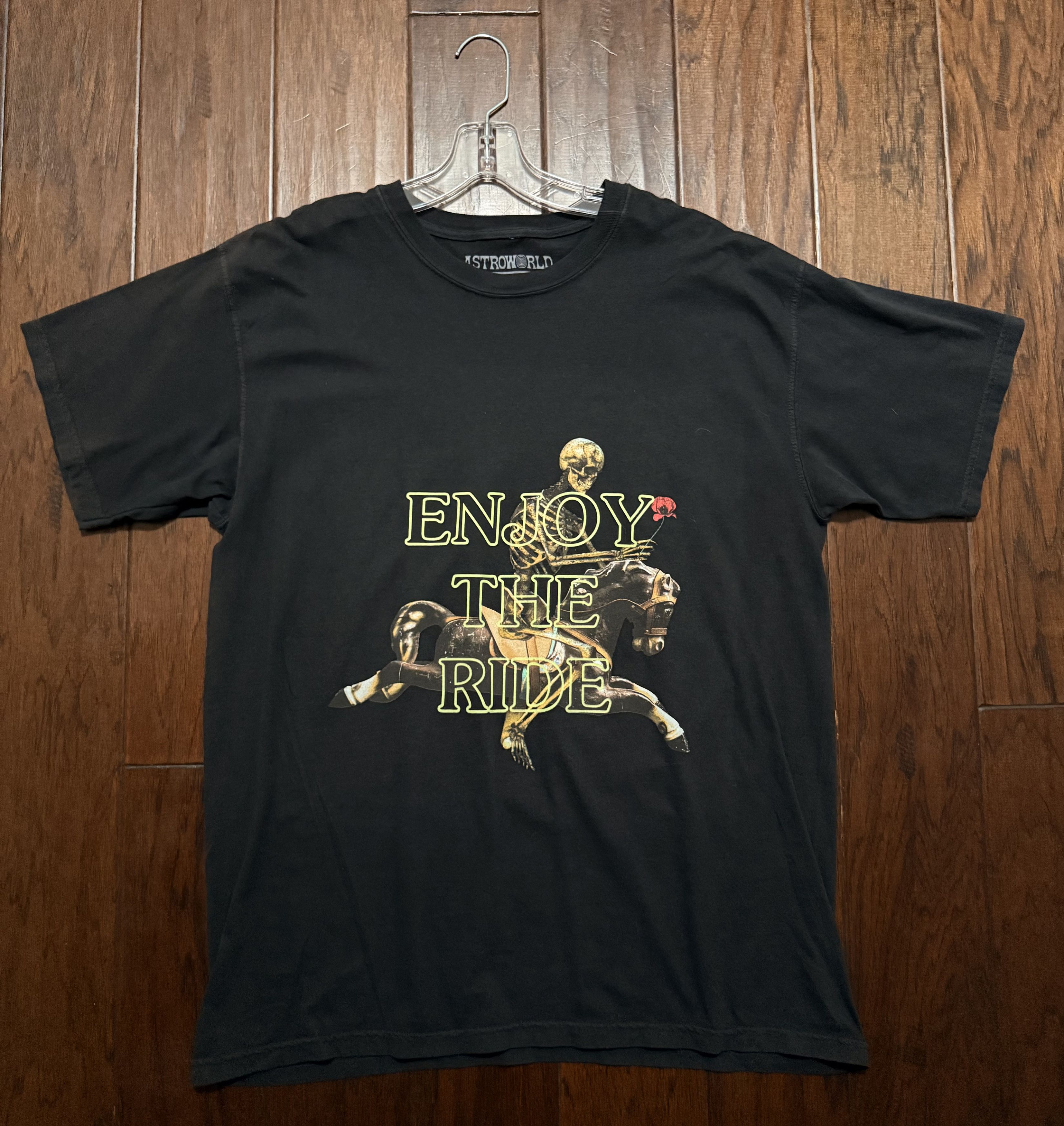 Travis Scott Travis Scott Enjoy The Ride Glow Tee Size US L / EU 52-54 / 3 - 1 Thumbnail