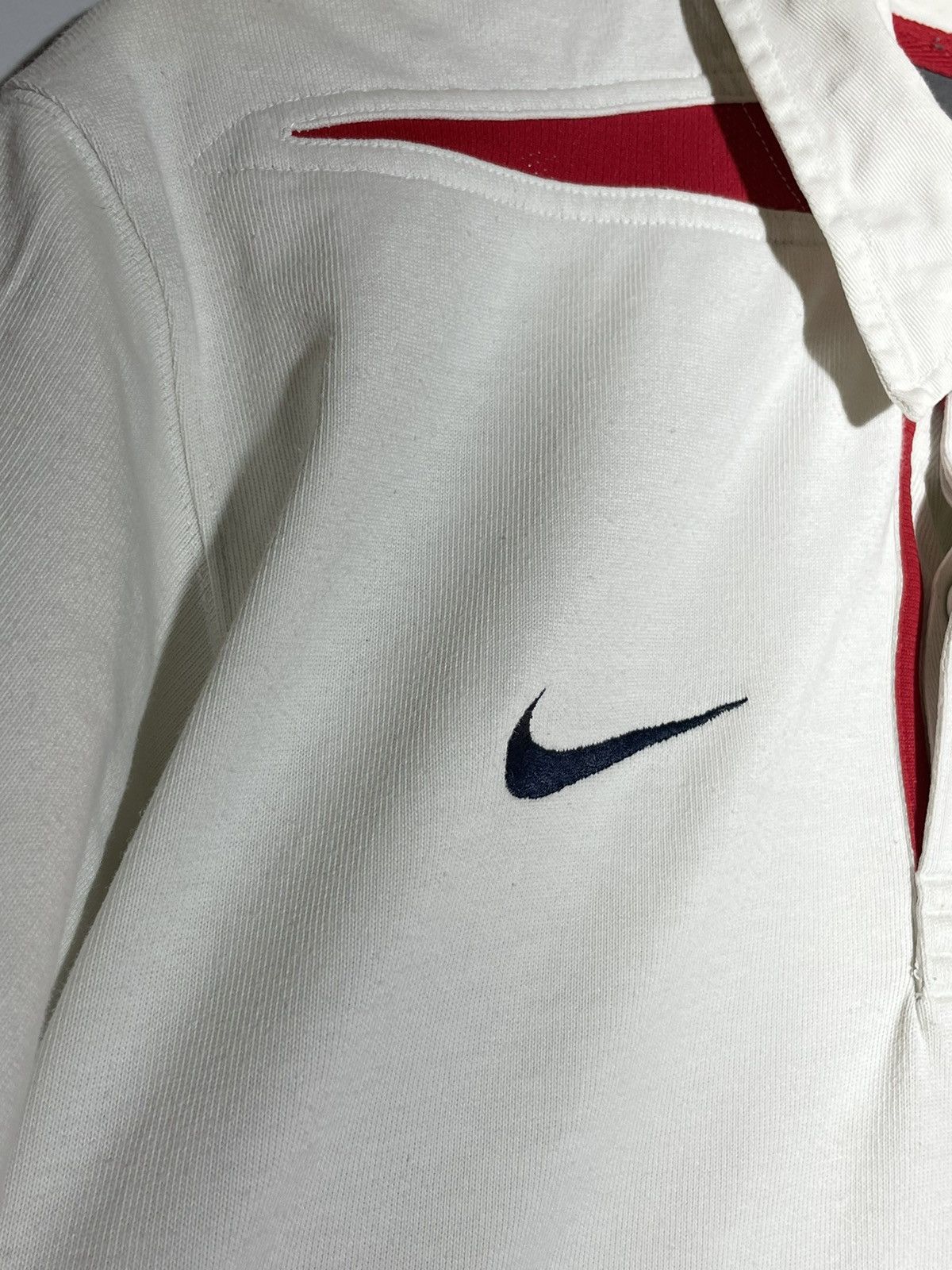 Nike × Vintage England Rugby 2003 2004 Nike Y2k Vintage Rugby Jersey Shirt Size US XL / EU 56 / 4 - 5 Thumbnail