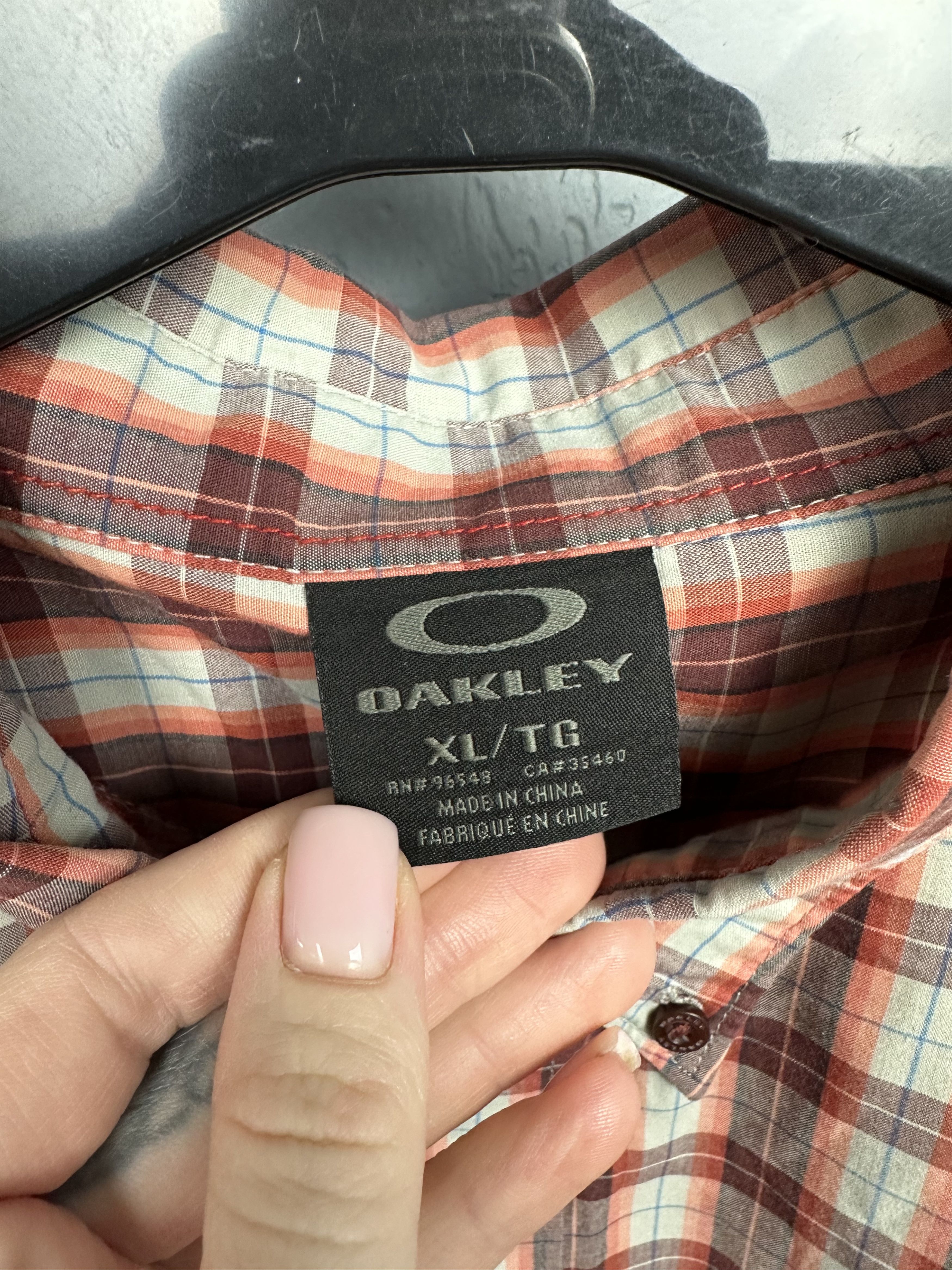 Oakley Oakley Mens Short Sleeve Shirt Size US XL / EU 56 / 4 - 4 Thumbnail