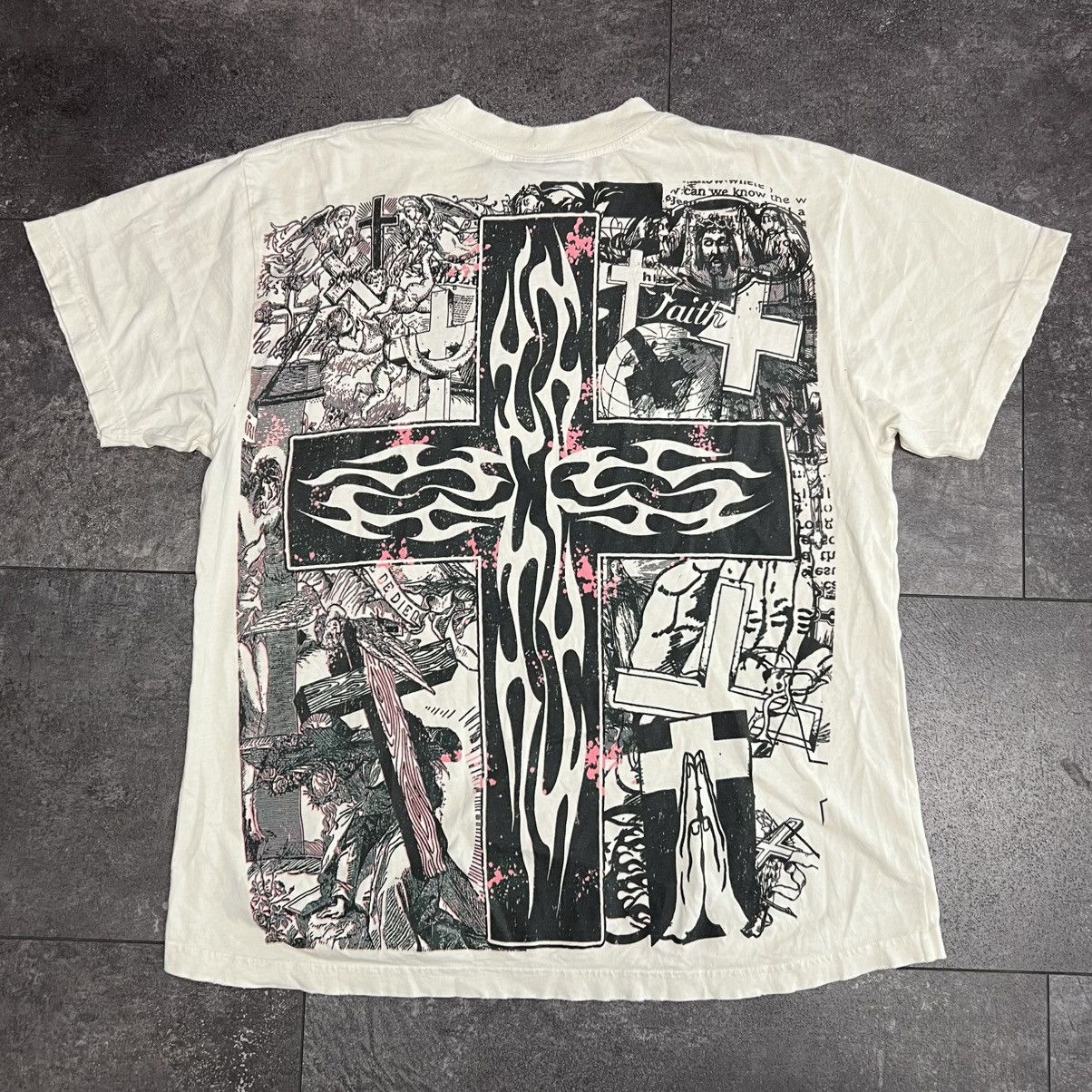 HELLSTAR Hellstar L&S T-Shirt White Size US L / EU 52-54 / 3 - 2 Thumbnail